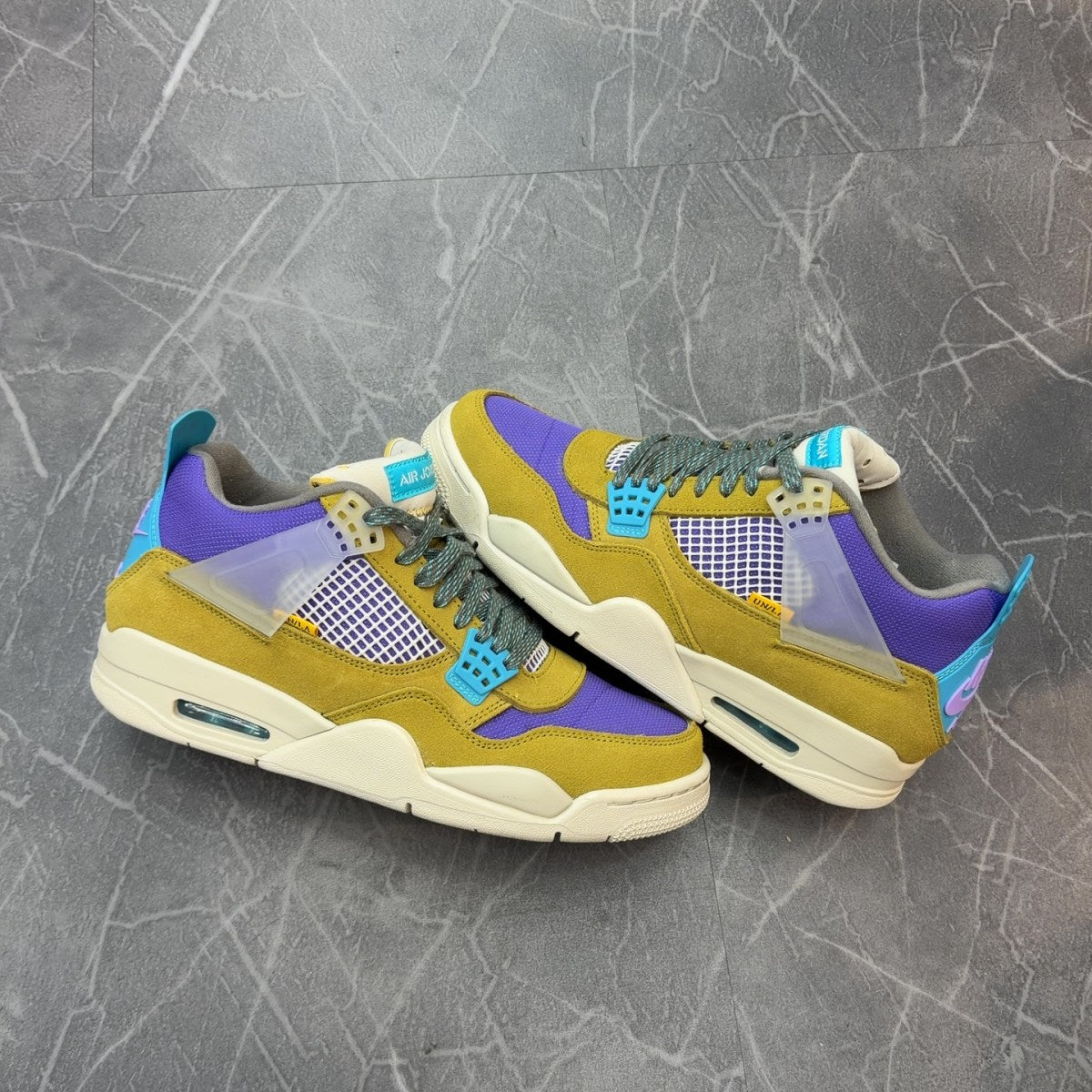 Jordan 4 Retro SP 30th Anniversary Union Desert Moss - Image 1