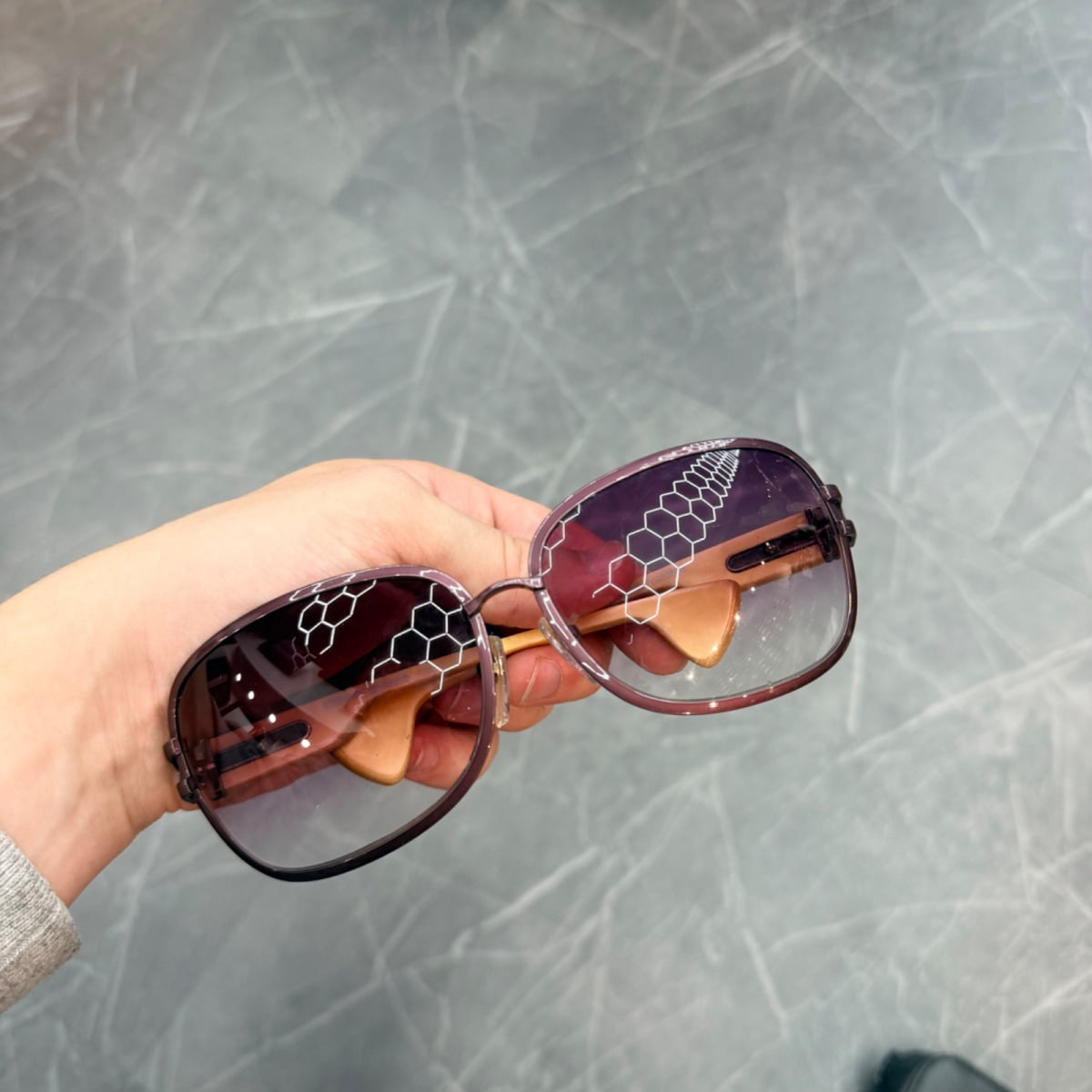 Chrome Hearts Pink Candle Sunglasses - Image 5