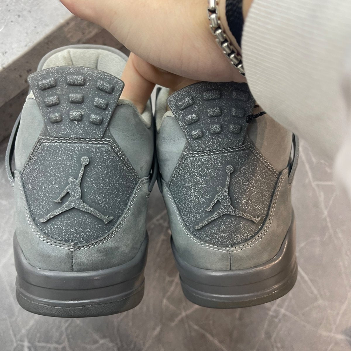 Jordan 4 Retro SE Paris Olympics Wet Cement (Size 9) (Lightly Worn)