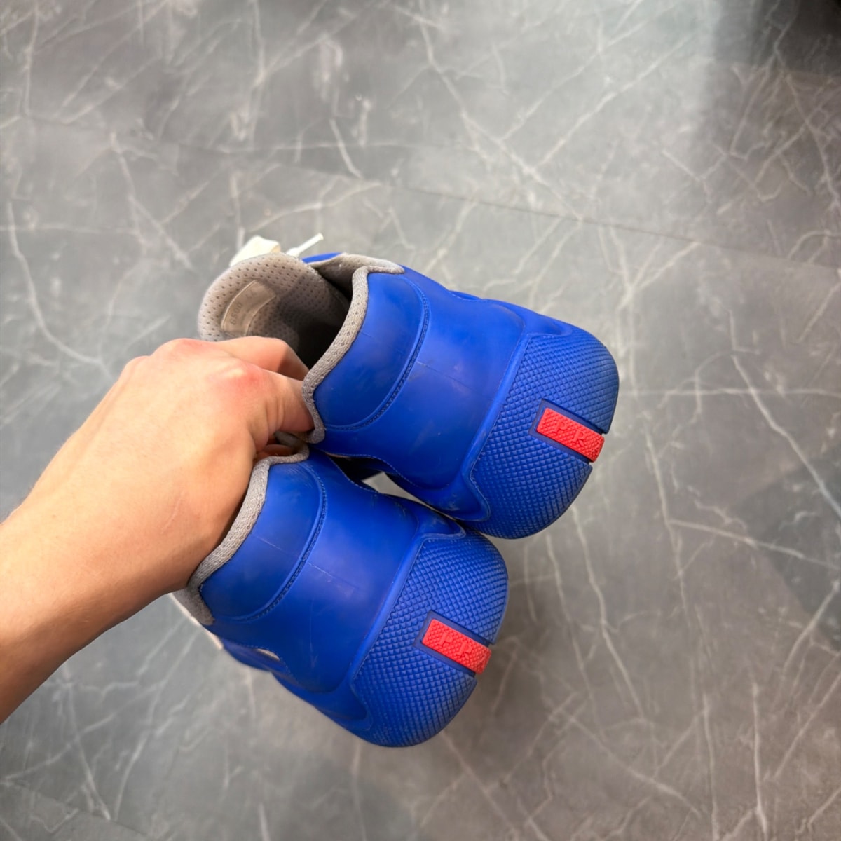 Prada America's Cup Soft Rubber Blue - Image 4