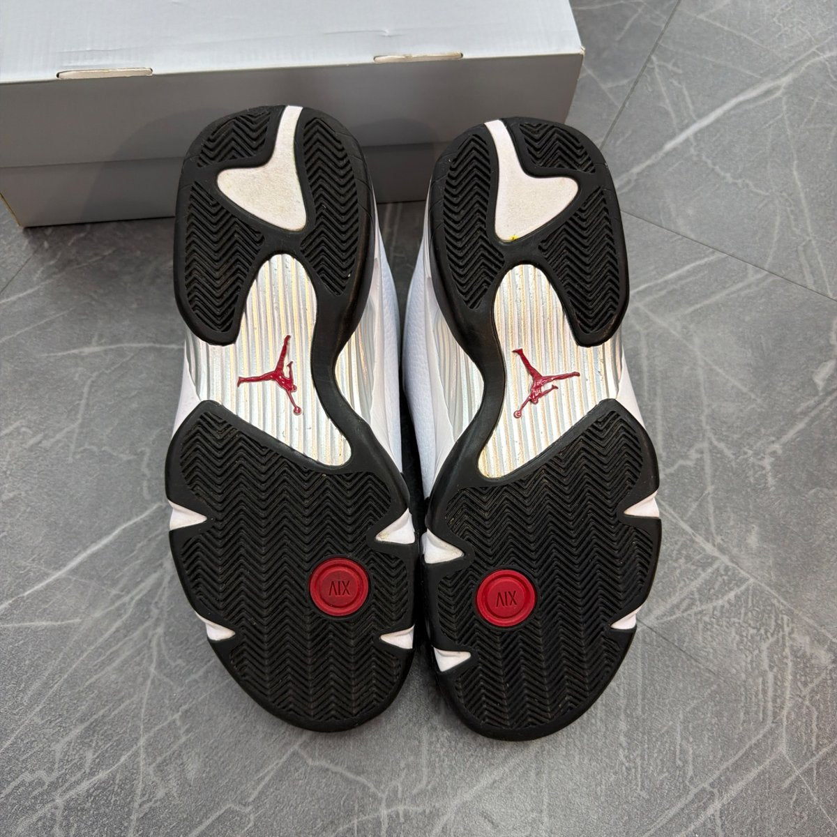 Jordan 14 Retro Black Toe (2024) (Size 11.5) (Lightly Worn)