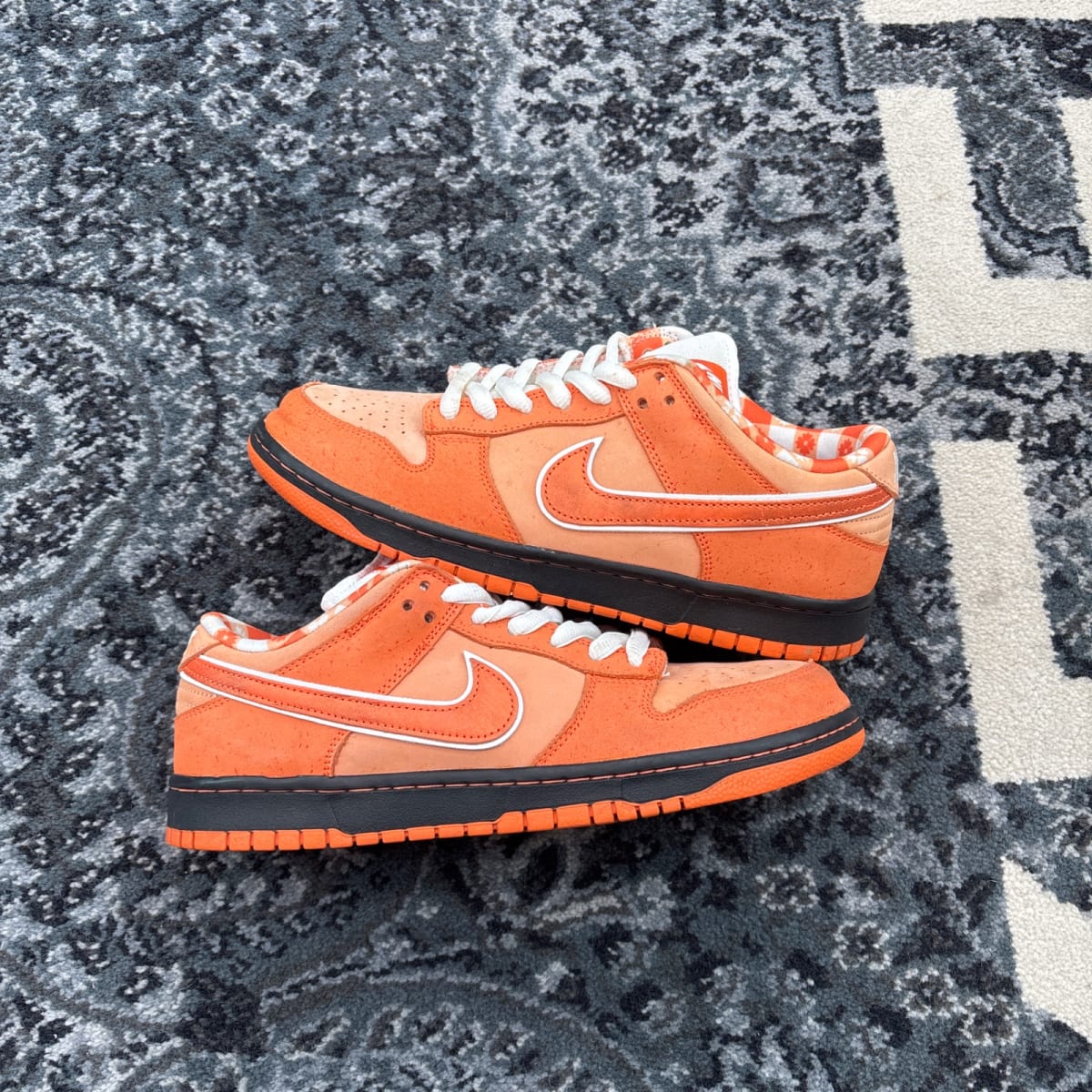 Nike SB Dunk Low Concepts Orange Lobster (Size 9.5) (Lightly Worn)