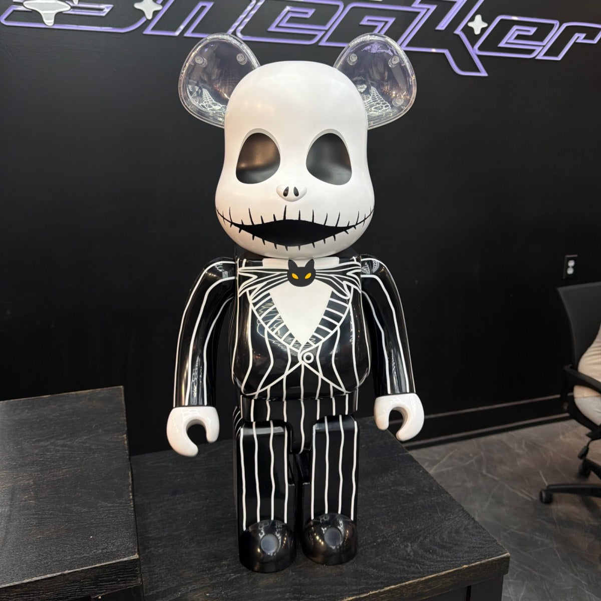 Bearbrick x The Nightmare Before Christmas Jack Skellington 1000% Multi - Image 1