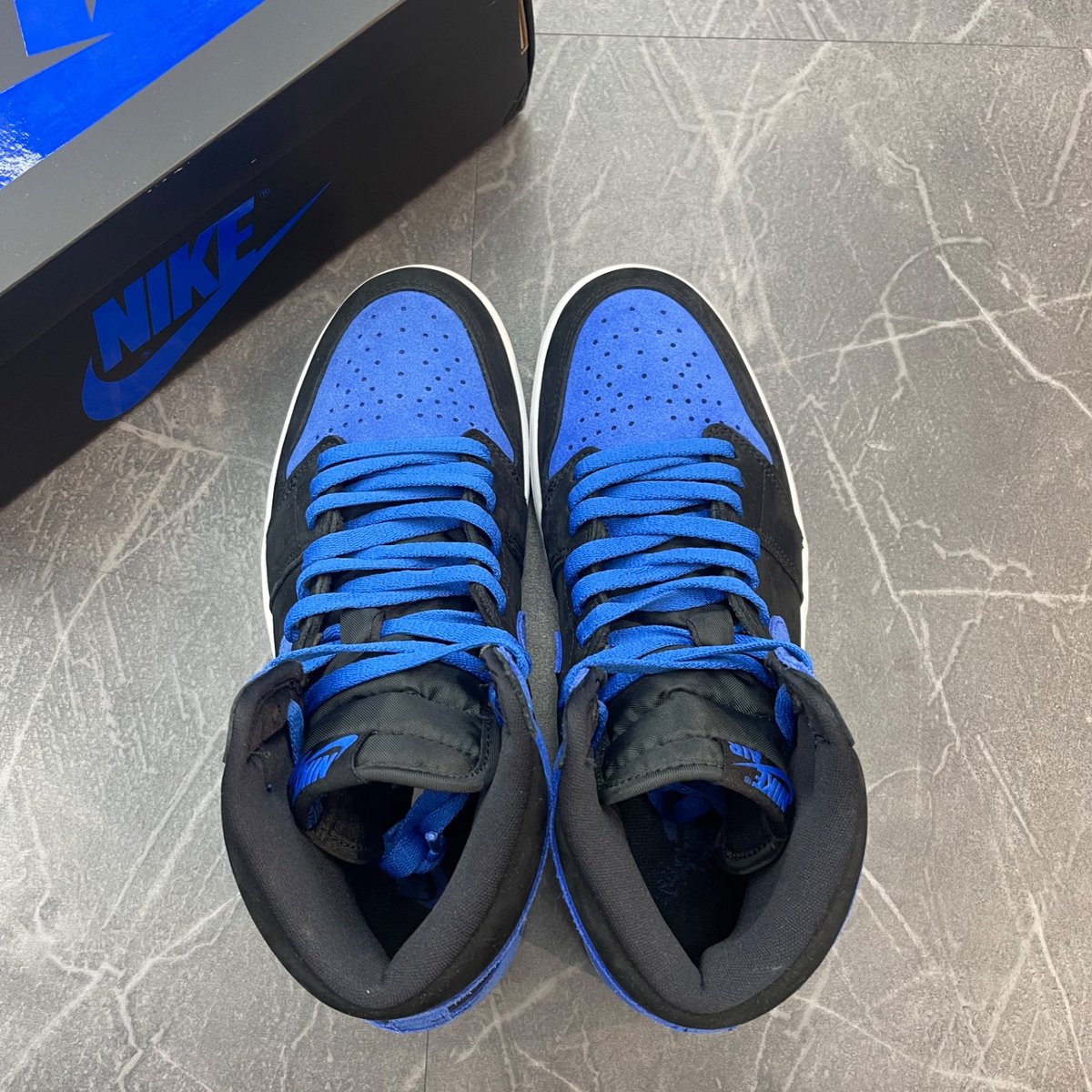 Jordan 1 Retro High OG Royal Reimagined (Size 10) (Lightly Worn)