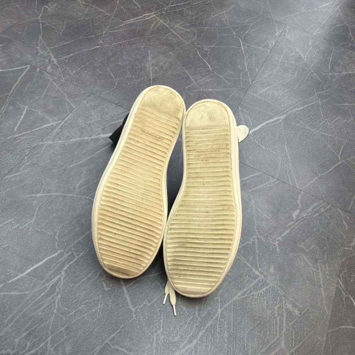 Rick Owens Hollywood DRKSHDW High 'Black Milk' (Size 43) - tag