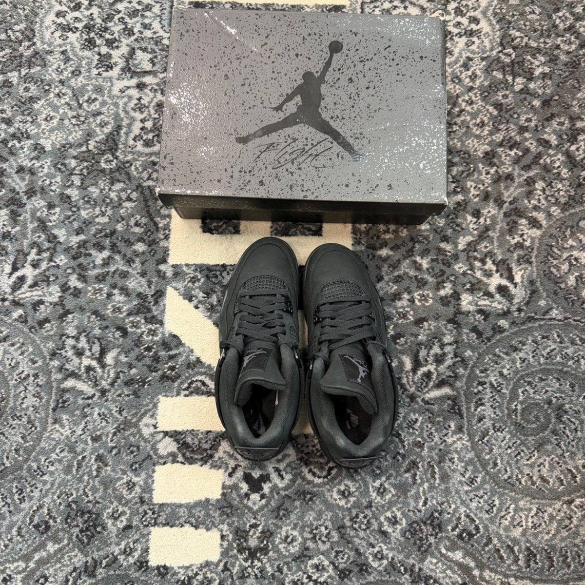Jordan 4 Retro Black Cat (2025) - side