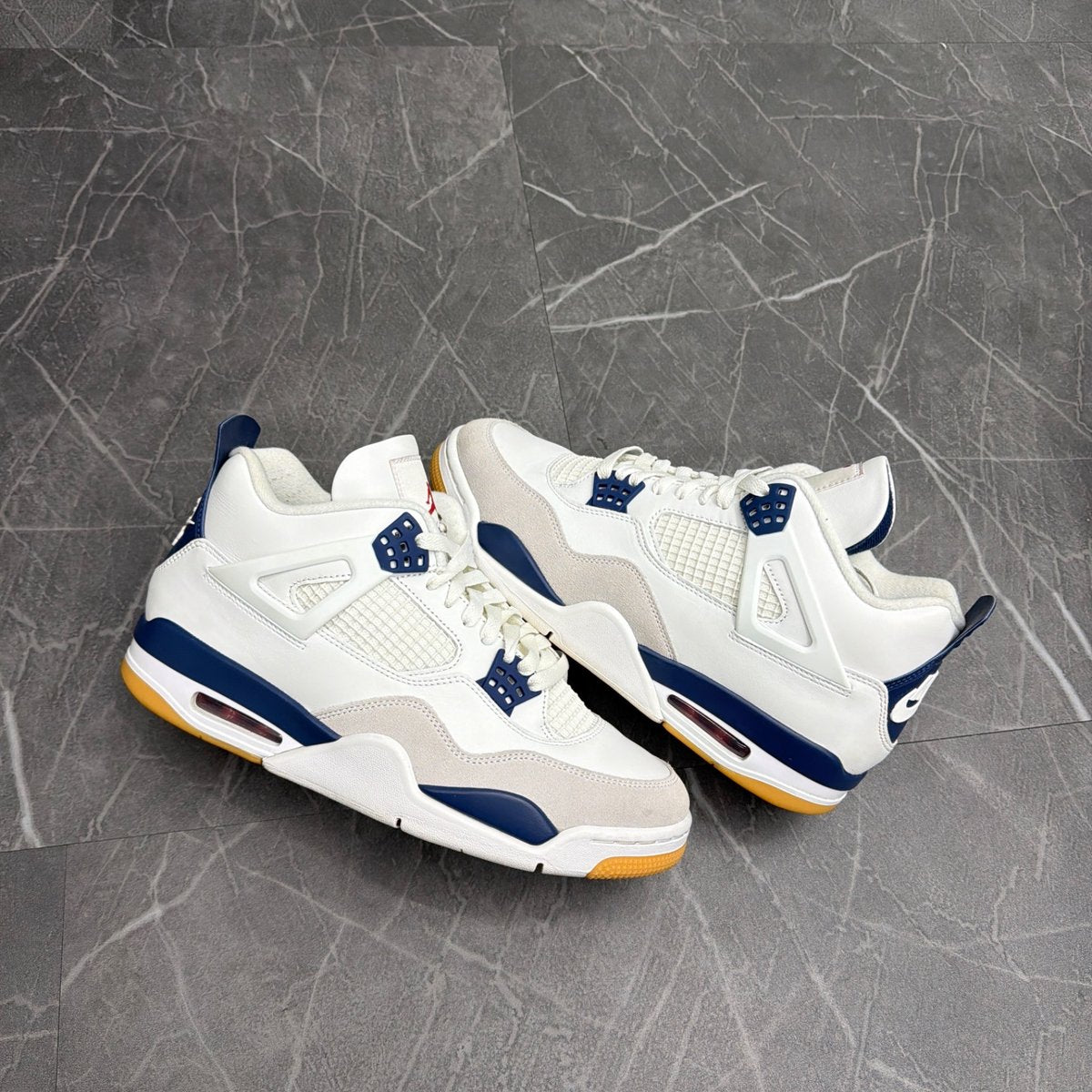 Jordan 4 Retro SB Navy (Size 10) (Lightly Worn)