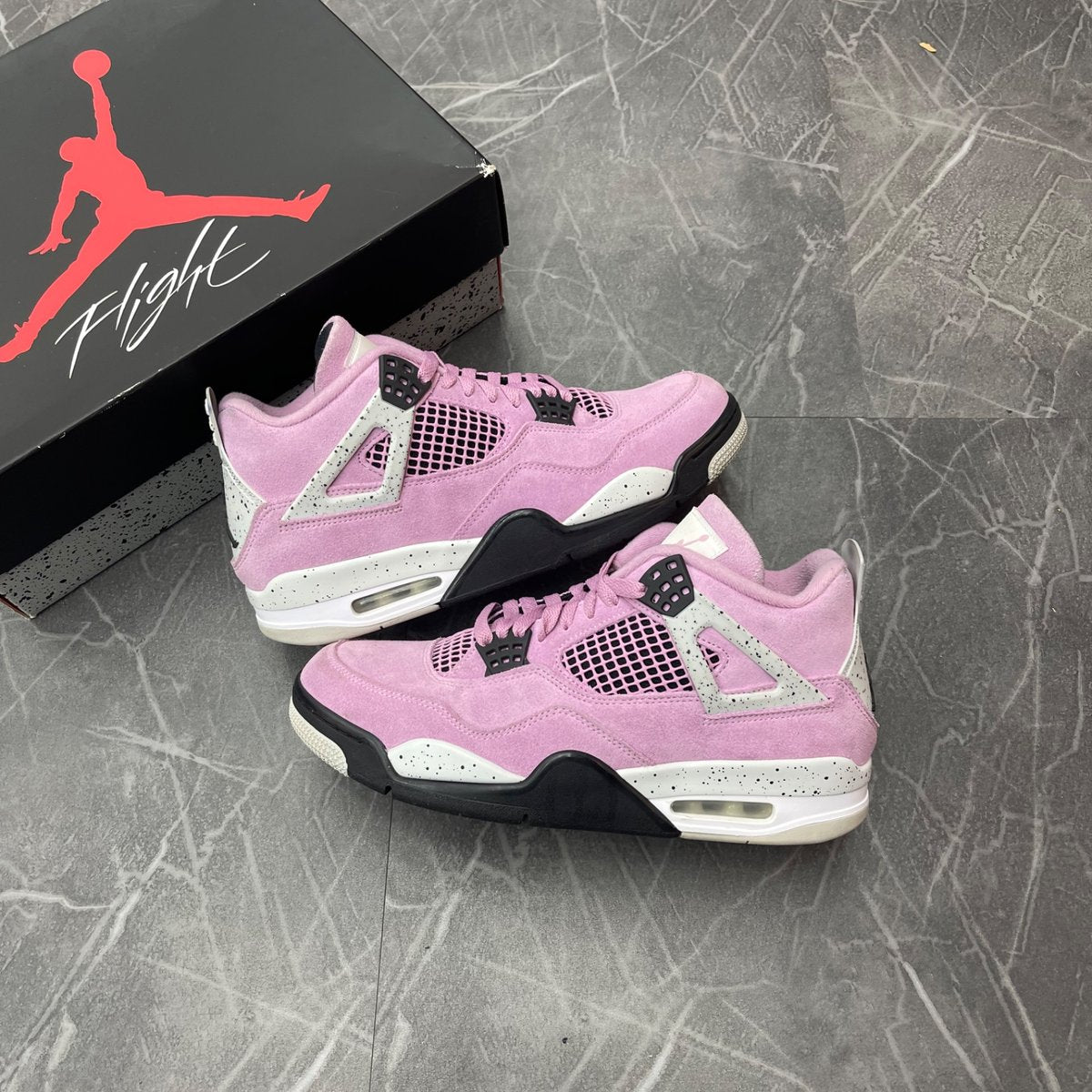 Jordan 4 Retro Orchid (Women's) (Size 11.5W)
