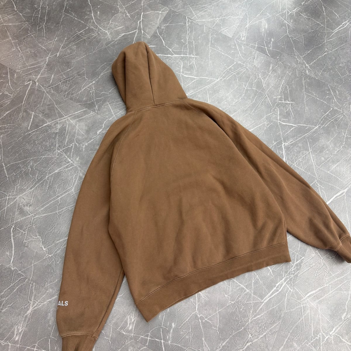 Fear of God Essentials x SSENSE Hoodie 'Rain Drum' (Size L) (Lightly Worn)