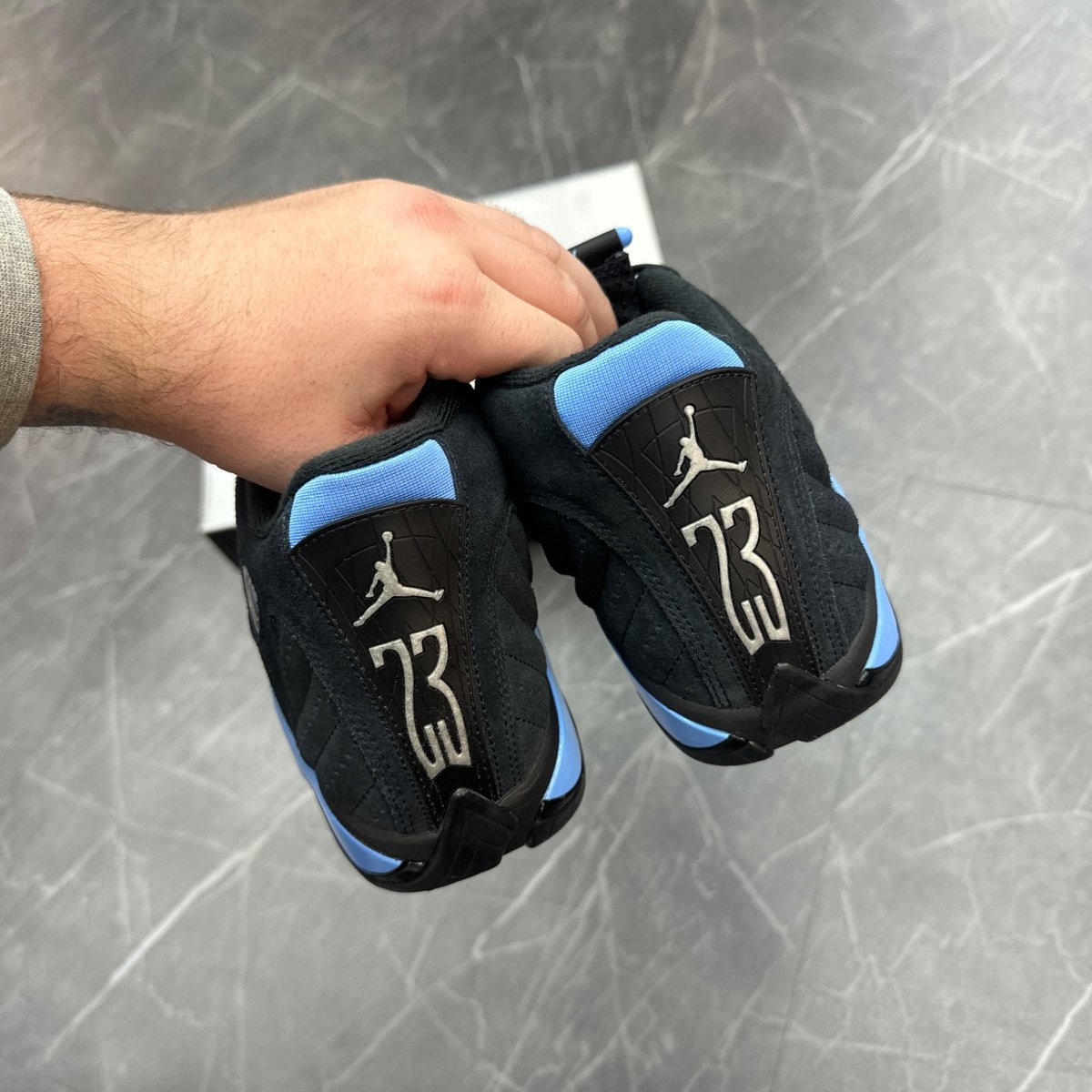 Jordan 14 Retro Black University Blue (2026) - Image 2