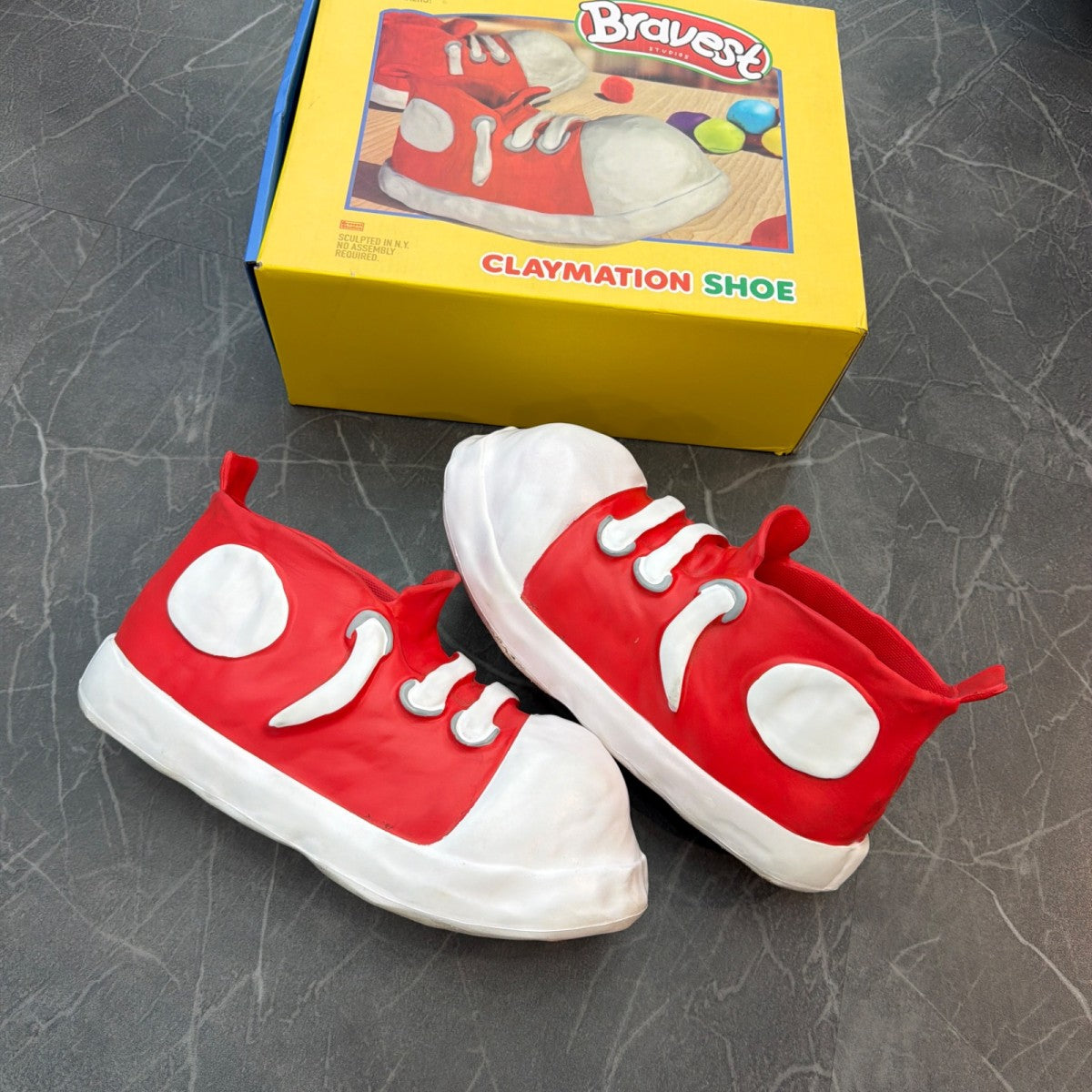 Bravest Studios Clay Shoe 'Red White' - Image 5
