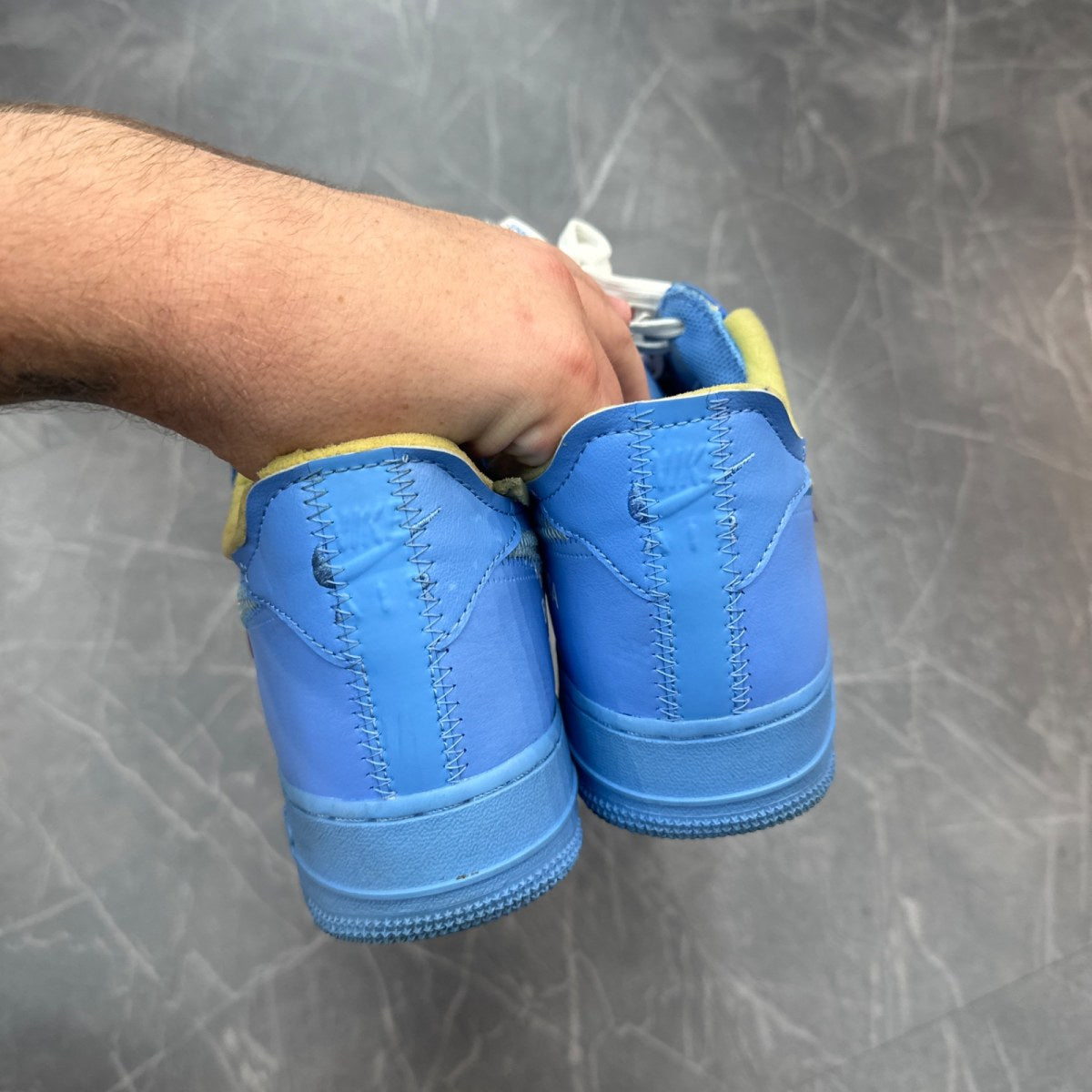 Nike Air Force 1 Low Off-White MCA University Blue - Image 2