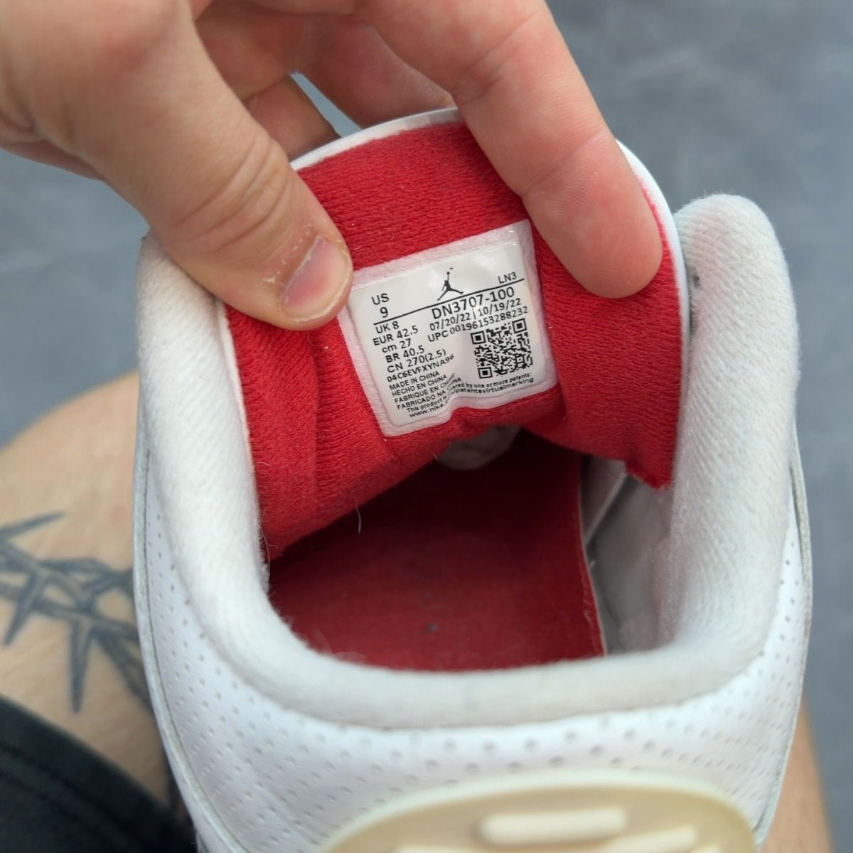 Jordan 3 Retro White Cement Reimagined - Image 4