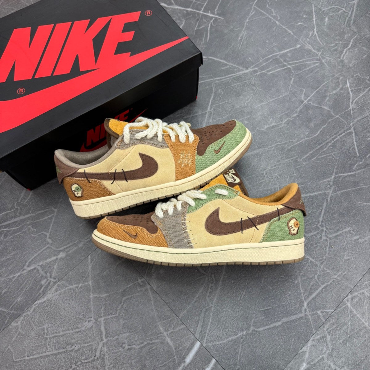 Jordan 1 Retro Low OG Zion Williamson Voodoo - Image 1