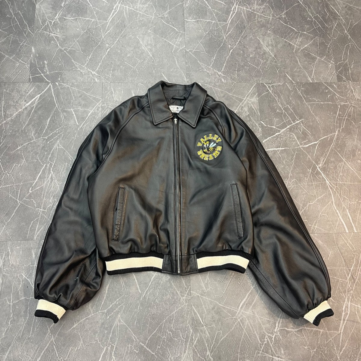 Vale Forever Mascot Bomber Jacket 'Black' - Image 1