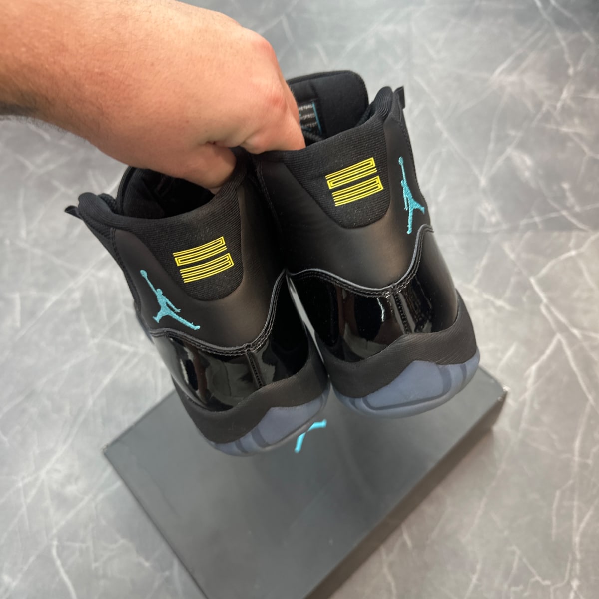 Jordan 11 Retro Gamma Blue (2025) (Size 12) (Lightly Worn) - back