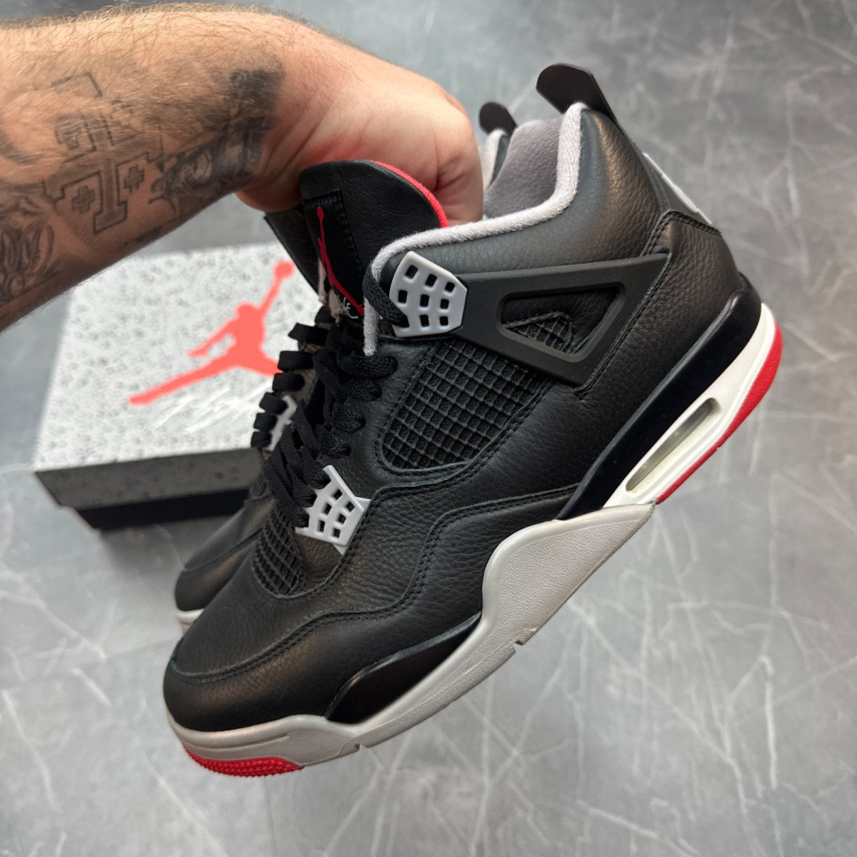 Jordan 4 Retro Bred Reimagined - Image 3
