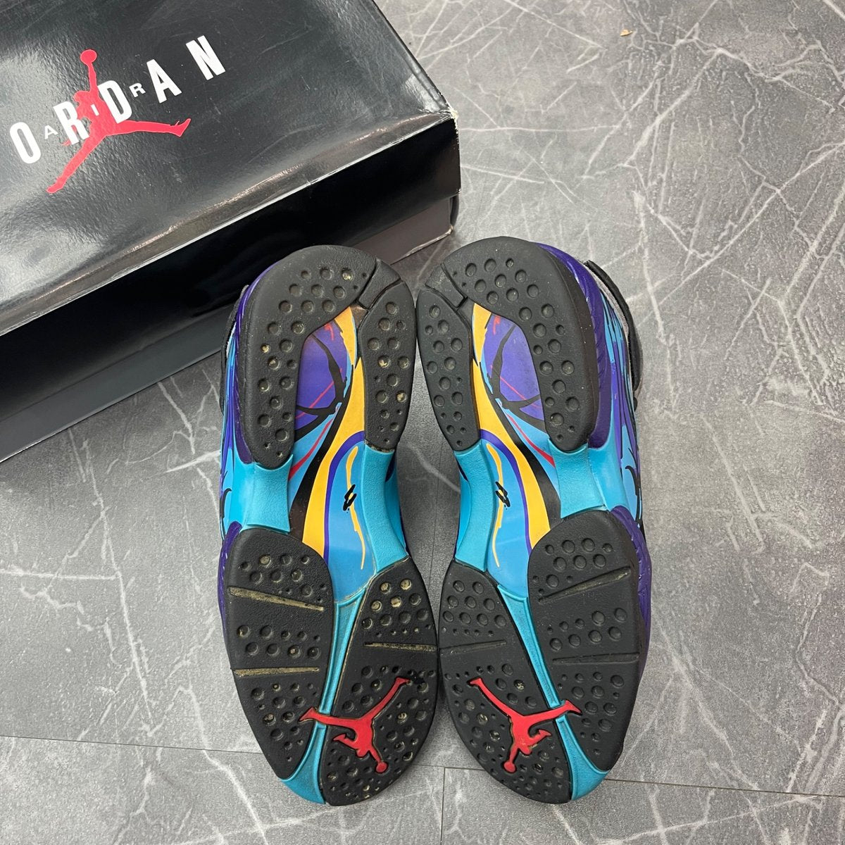 Jordan 8 Retro Aqua (2025) (Size 8) (Lightly Worn)