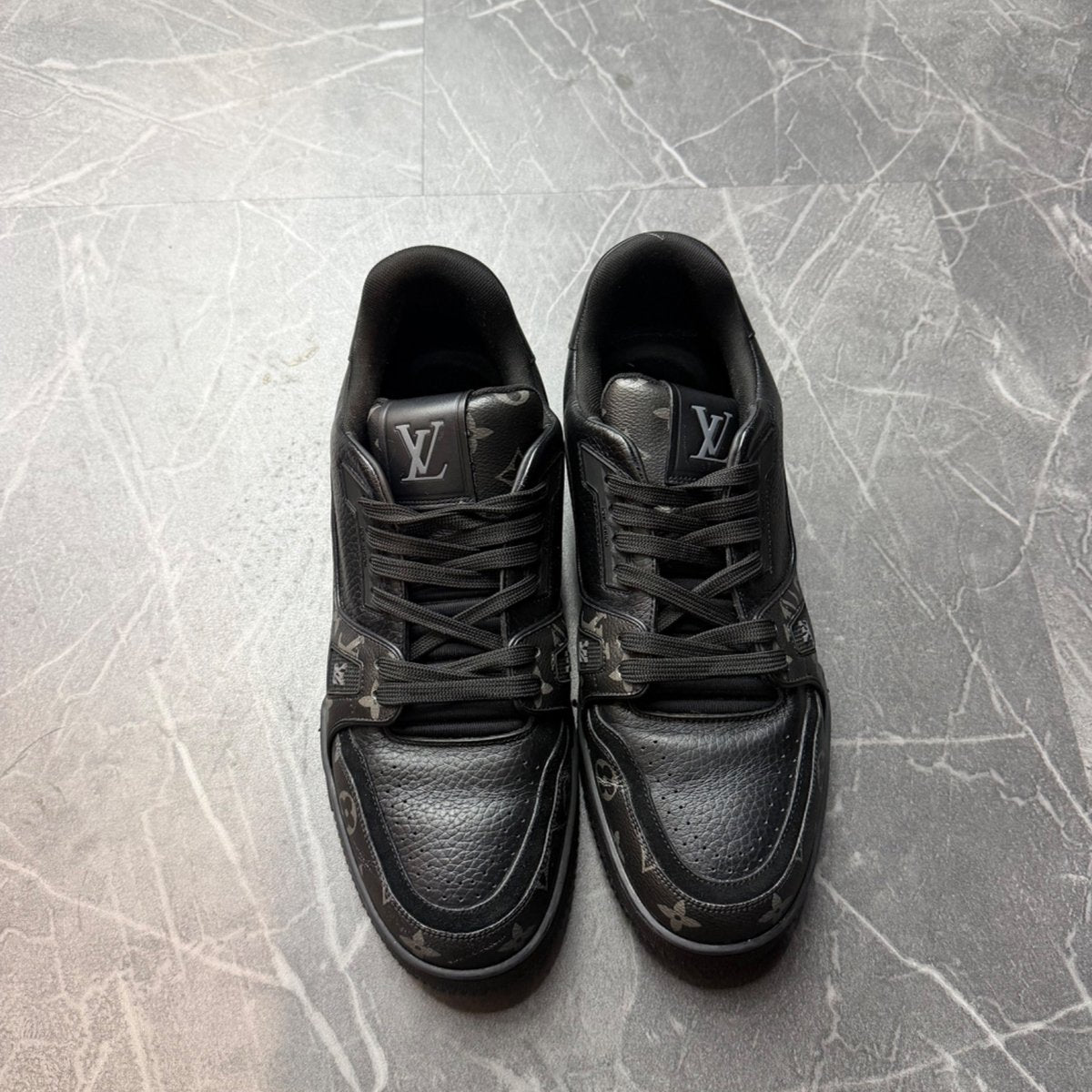 Louis Vuitton LV Trainer Black Grey - Image 2