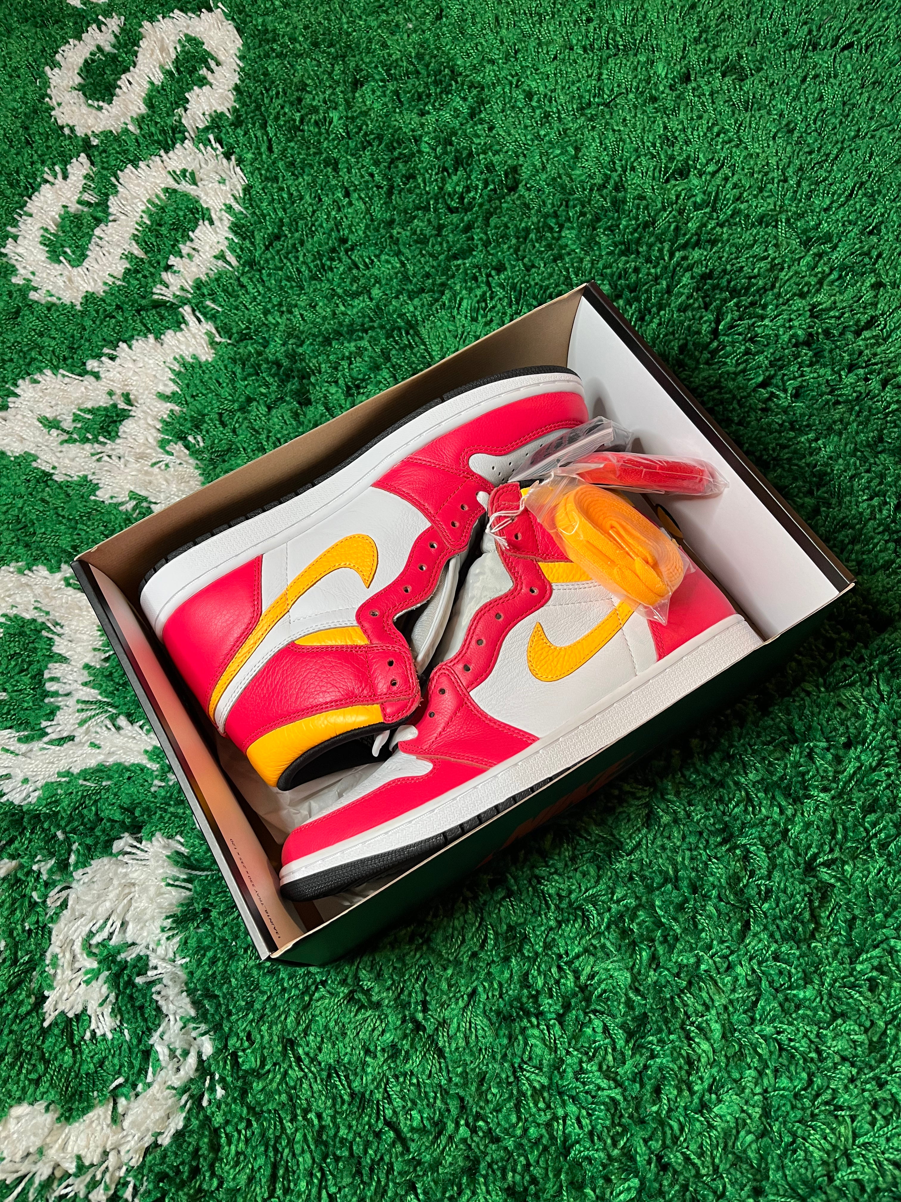 Jordan 1 High “Fusion Red”