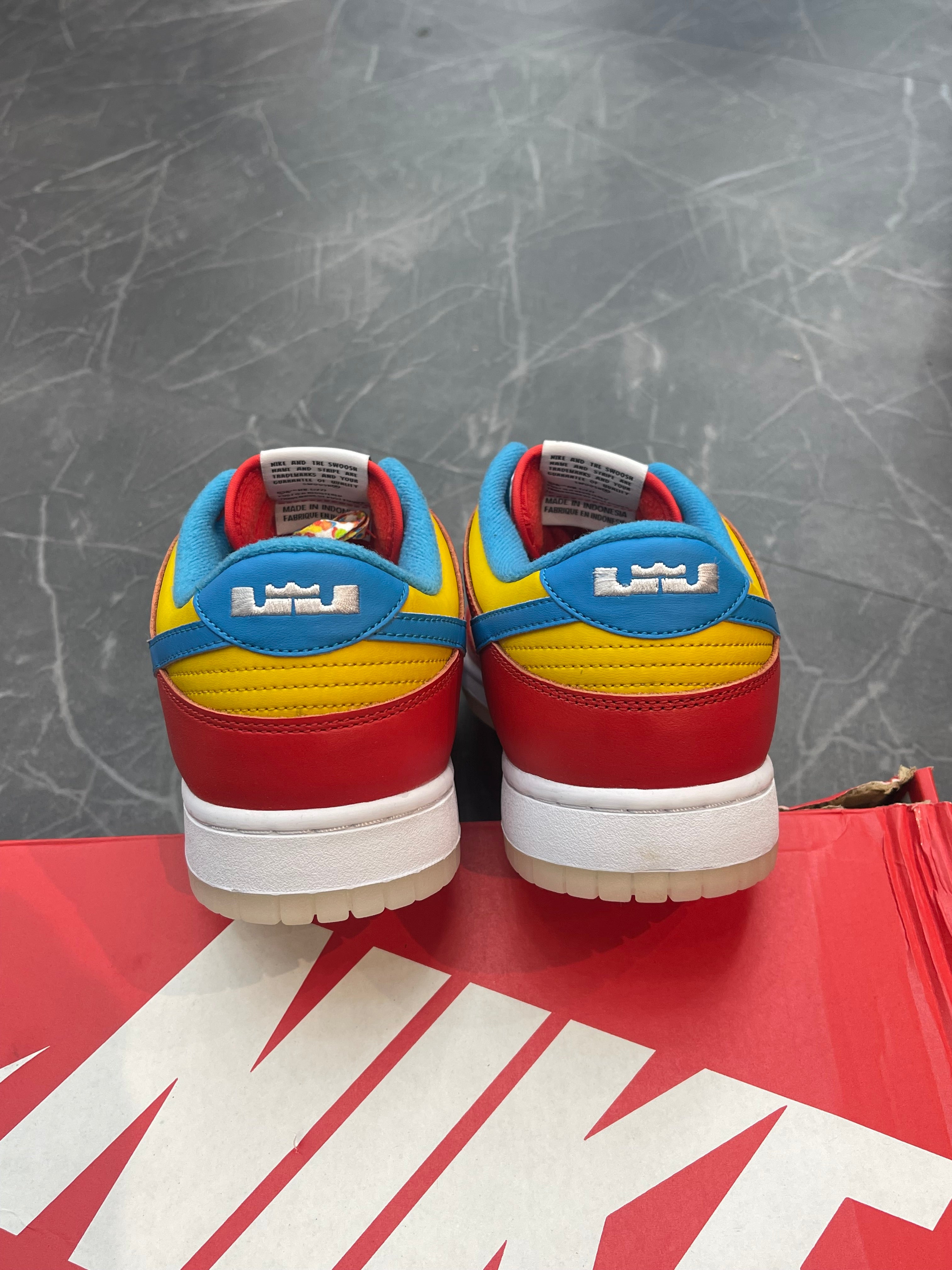 Nike Dunk QS LeBron James “Fruity Pebbles”