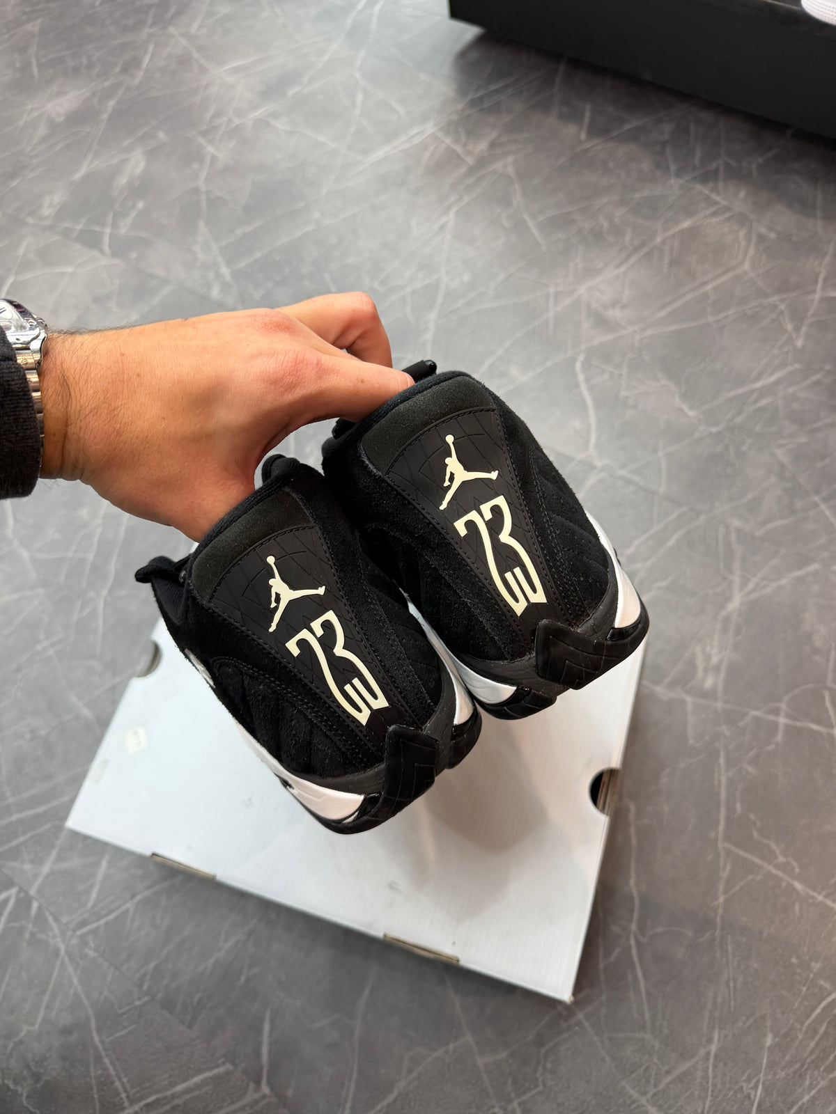 Jordan 14 Black White