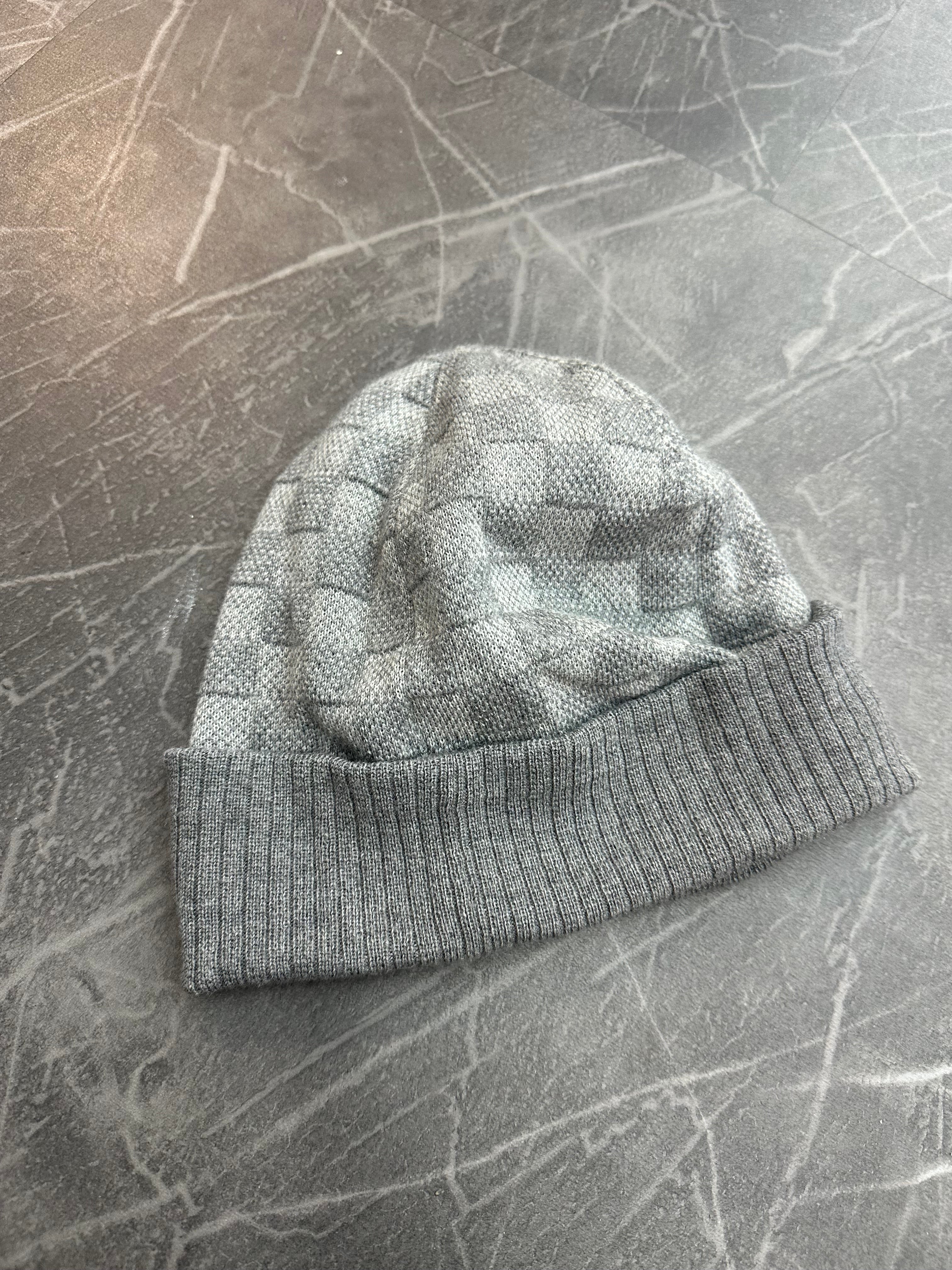 Louis Vuitton Petit Damier Beanie Grey