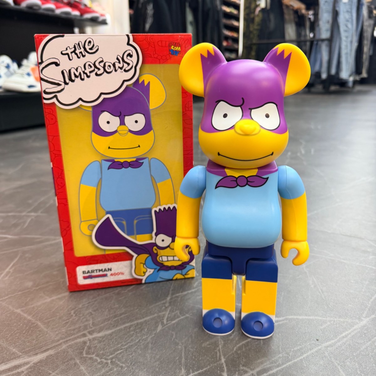 Bearbrick The Simpsons Bartman 400% Yellow