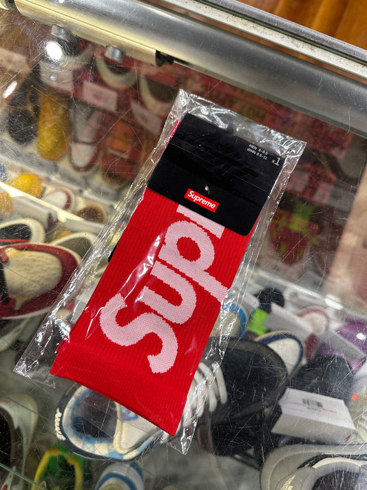 Supreme Socks “Red”