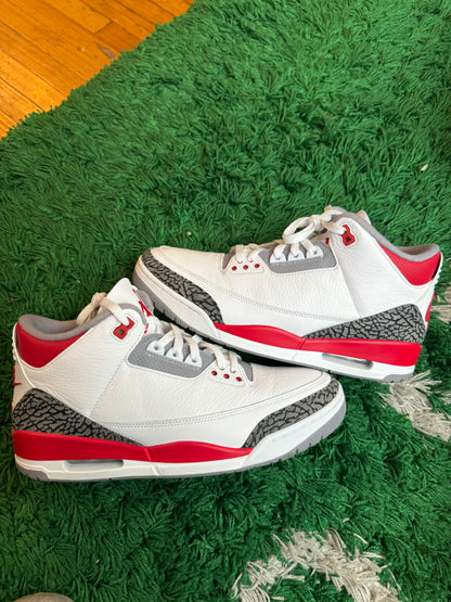 Jordan 3 “Fire Red”