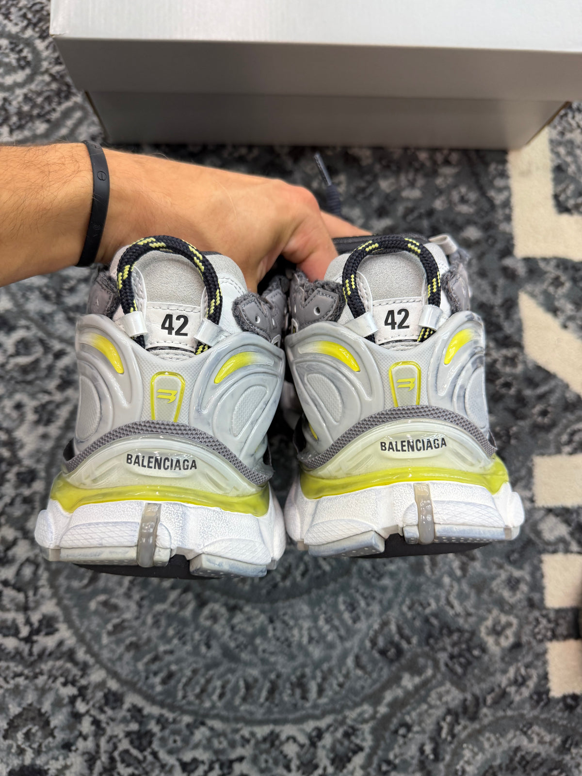 Balenciaga Runner “Yellow Grey”