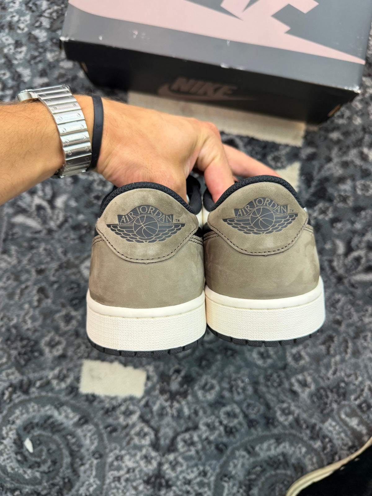 Jordan 1 Low “Mocha” (Size 12) (Lightly Worn) - Image 4
