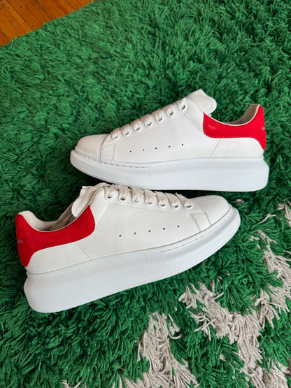 Alexander McQueen Sneakers “White Red”