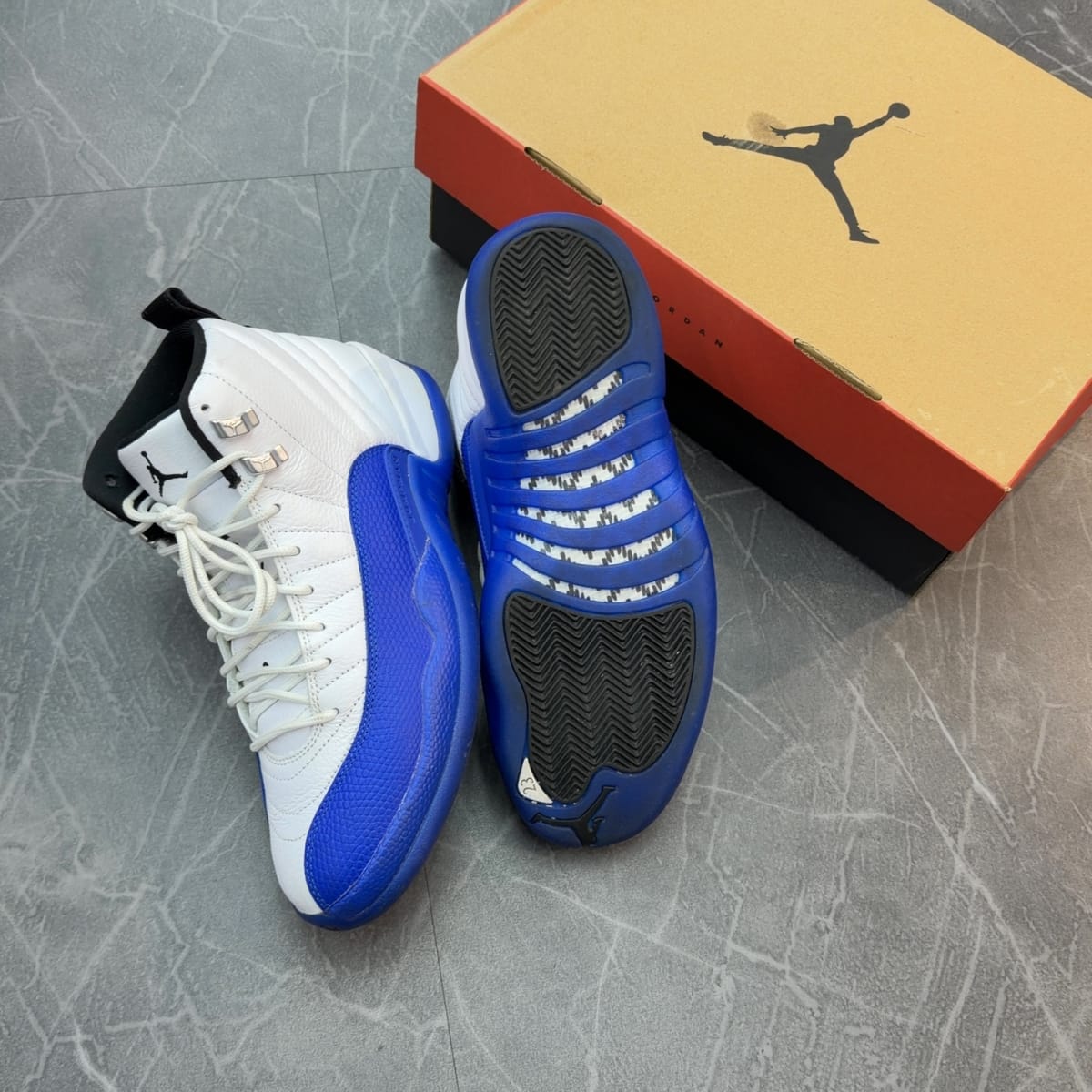 Jordan 12 Retro Blueberry (Size 9.5) (Lightly Worn)