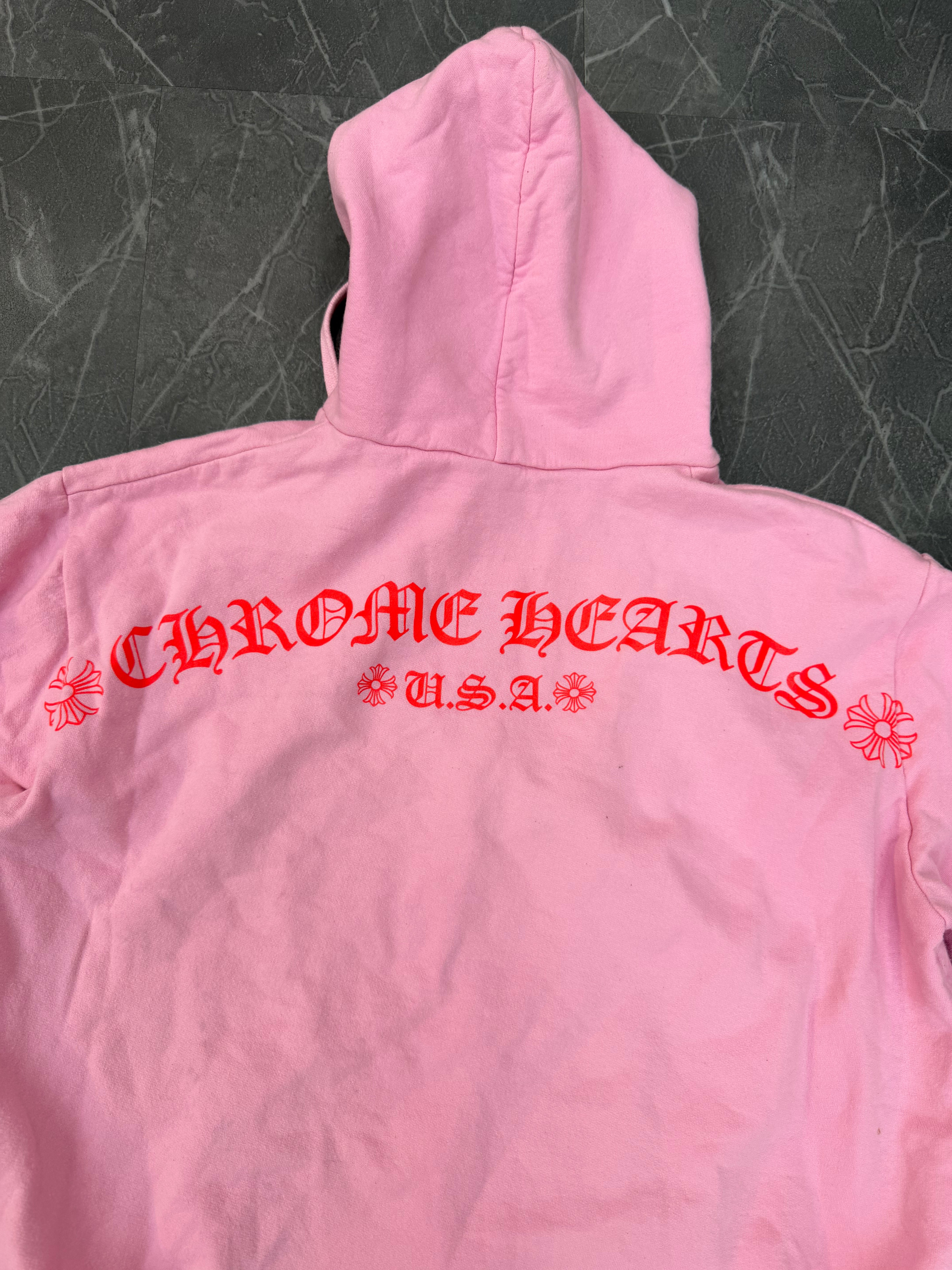 Chrome Hearts Hoodie “Pink”