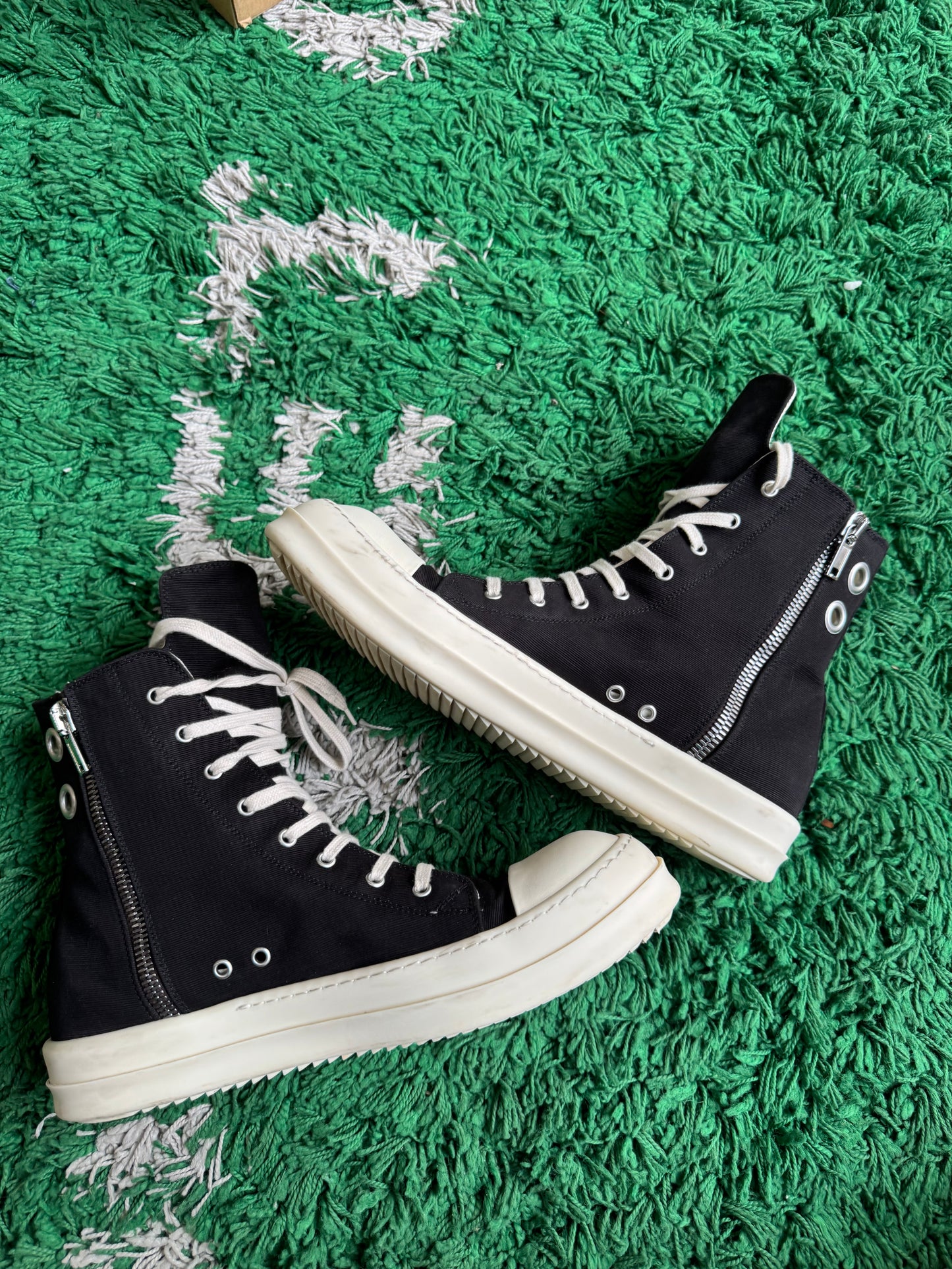 Rick Owen’s Darkshadow High “Black Sneaker”