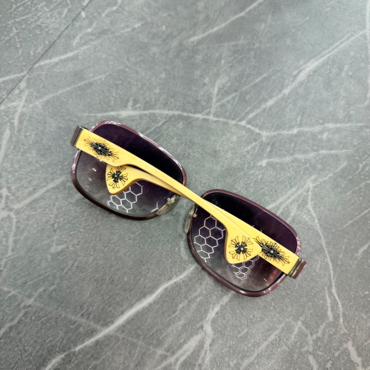 Chrome Hearts Pink Candle Sunglasses - Image 2