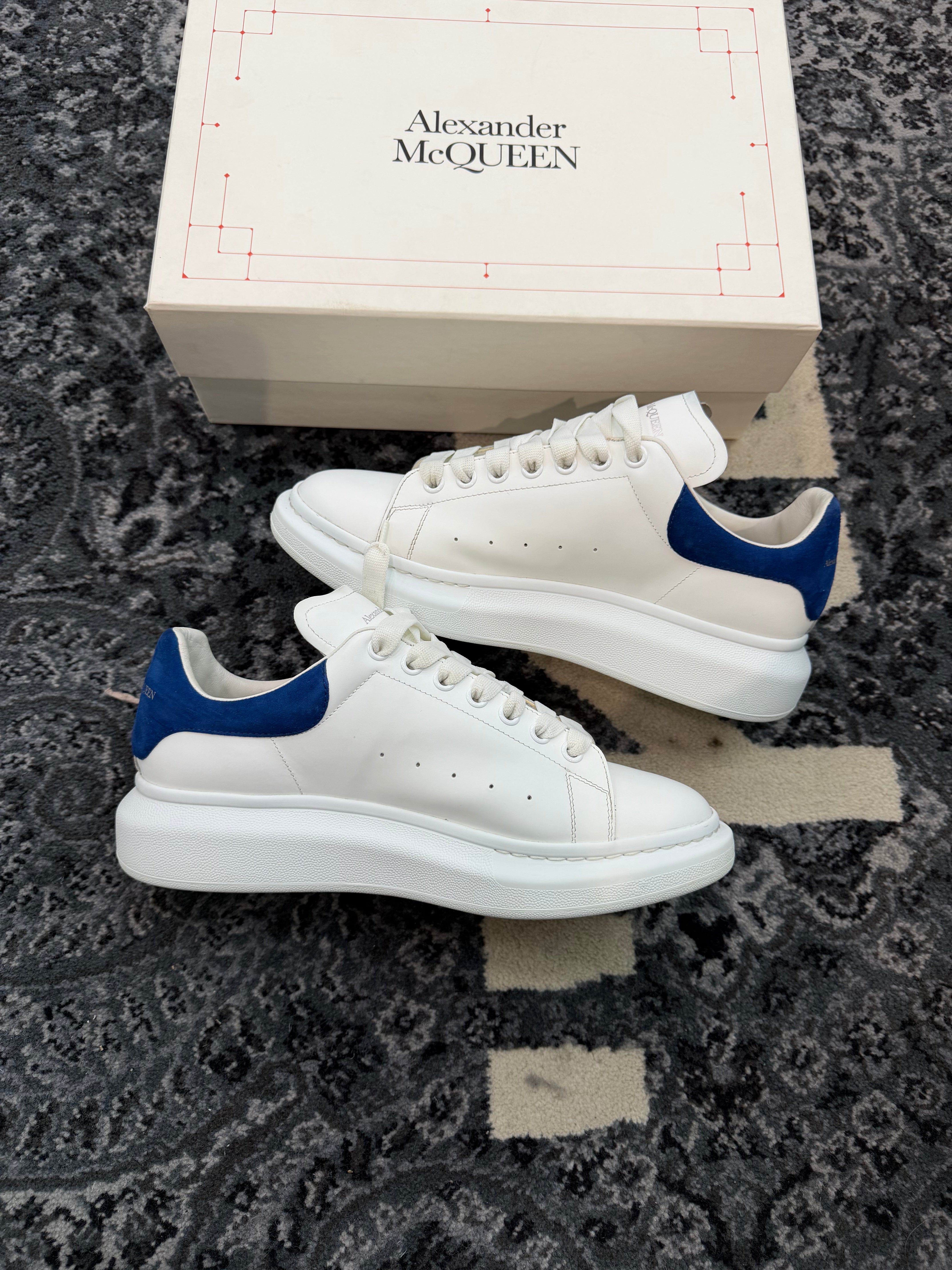 Alexander Mcqueen Low Sneaker “Blue White”