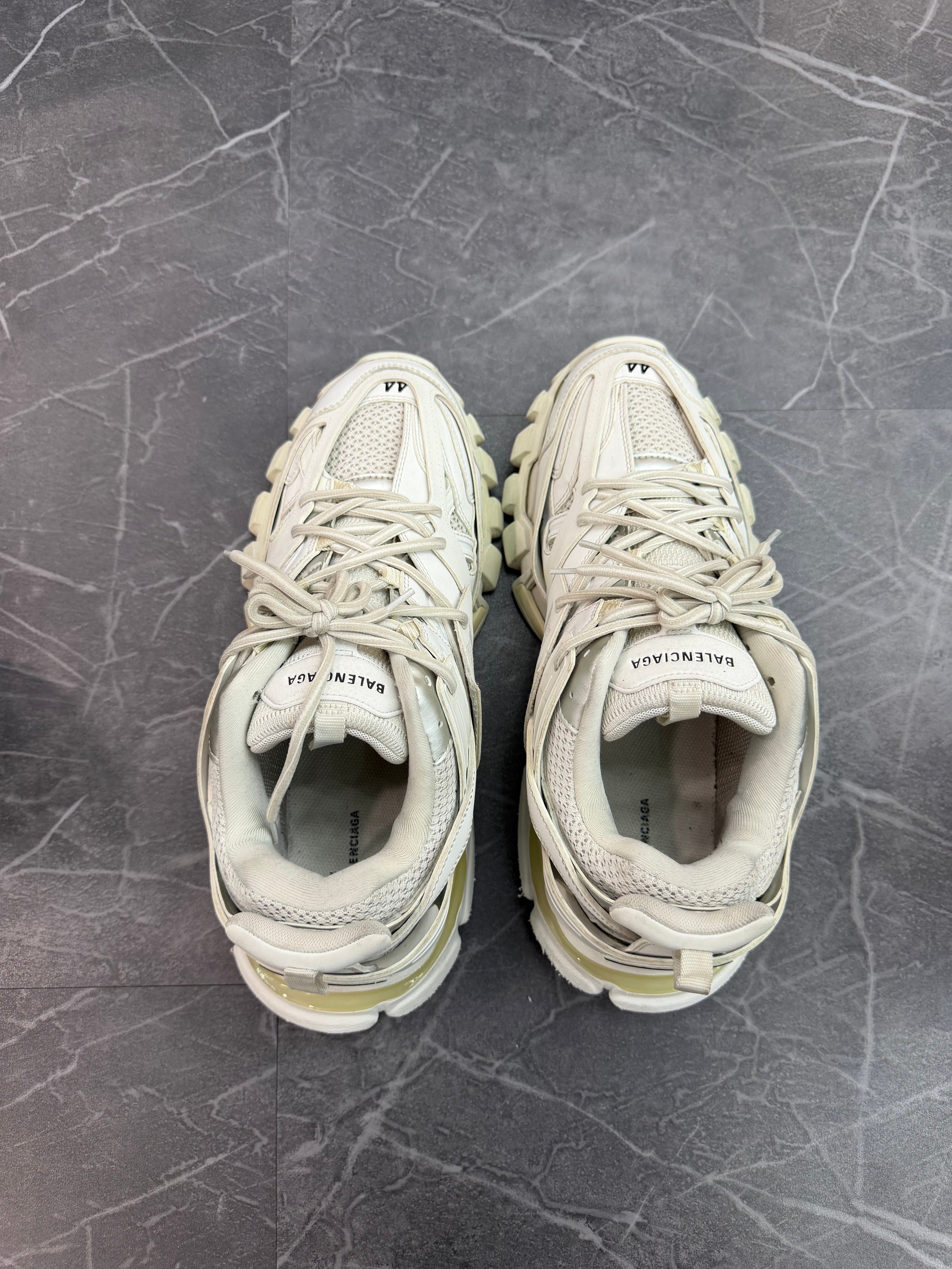 Balenciaga Track Low “All White”