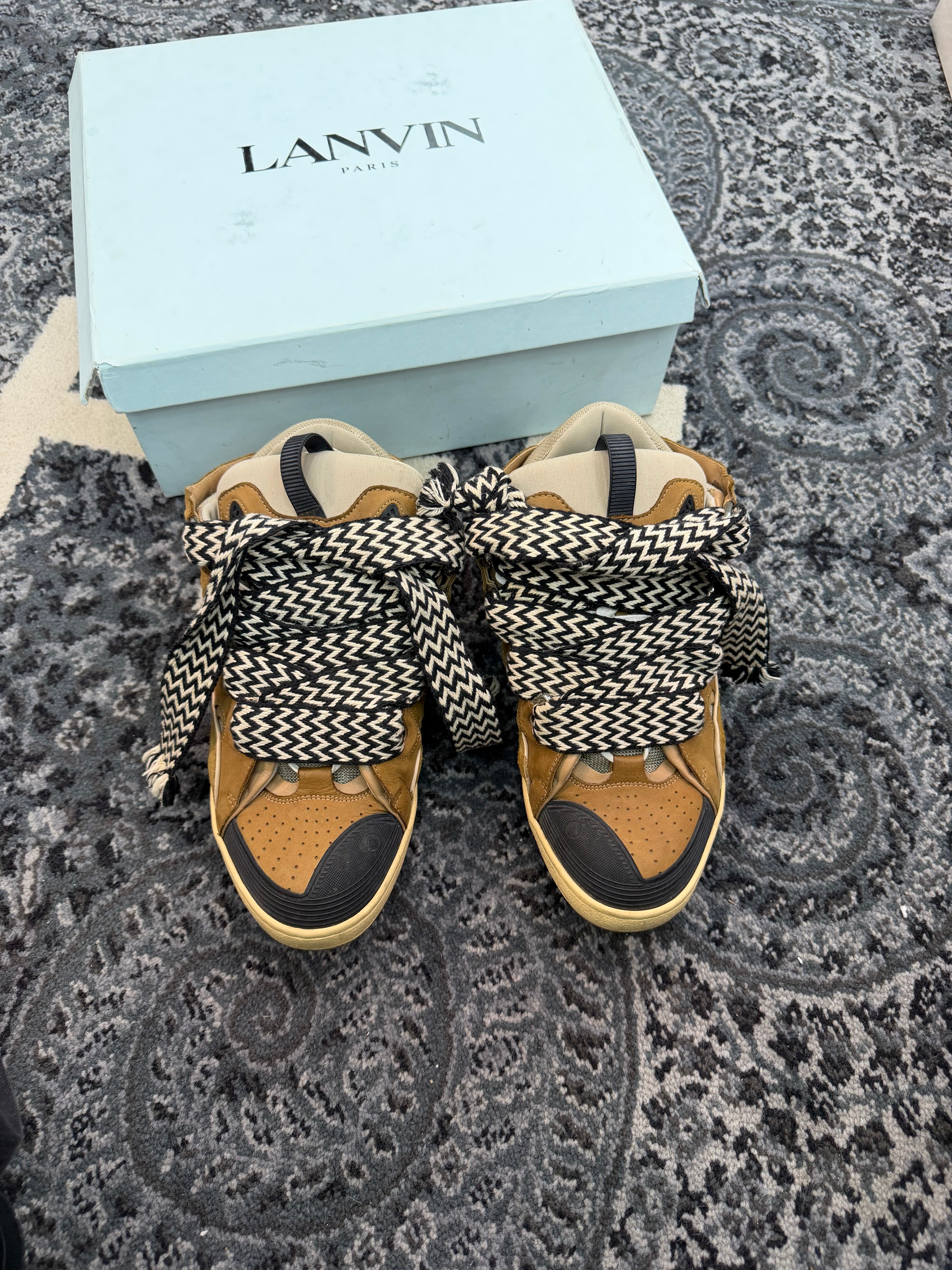 Lanvin Curb Sneaker “Camel”