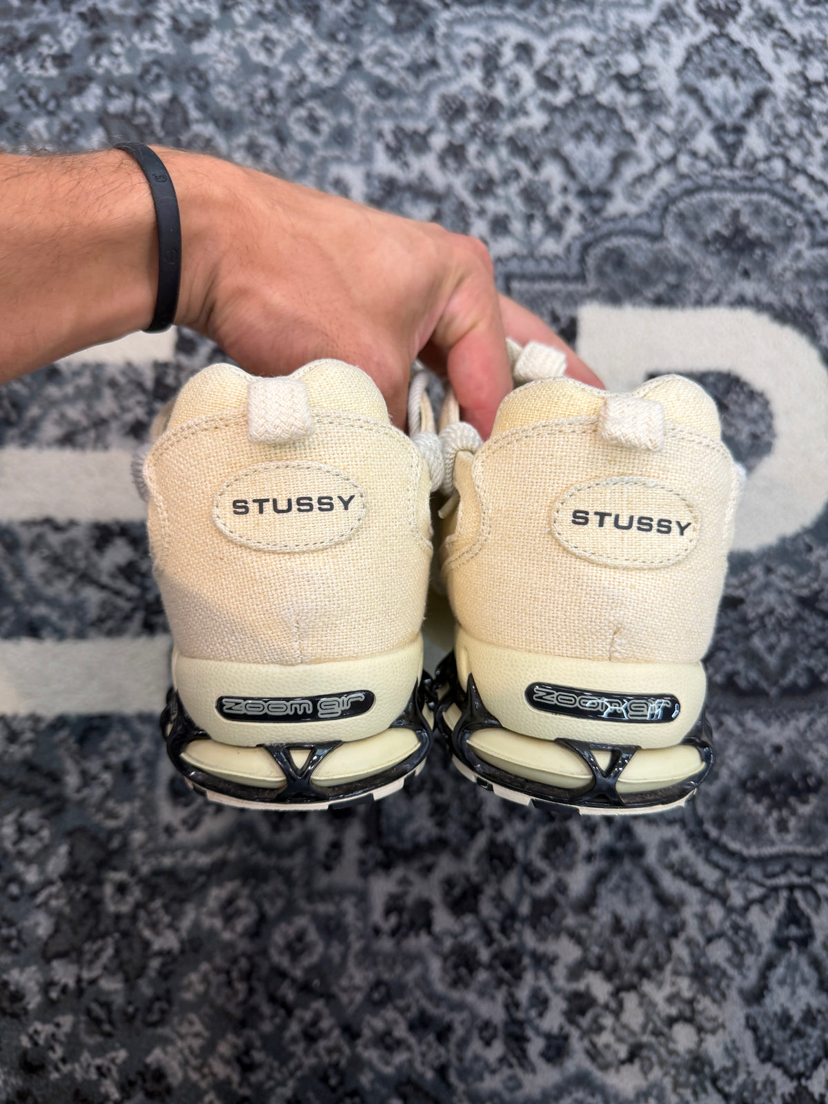 Nike Air Spiridon Cage 2 Stussy “Tan” (Size 10.5) (Lightly Worn)