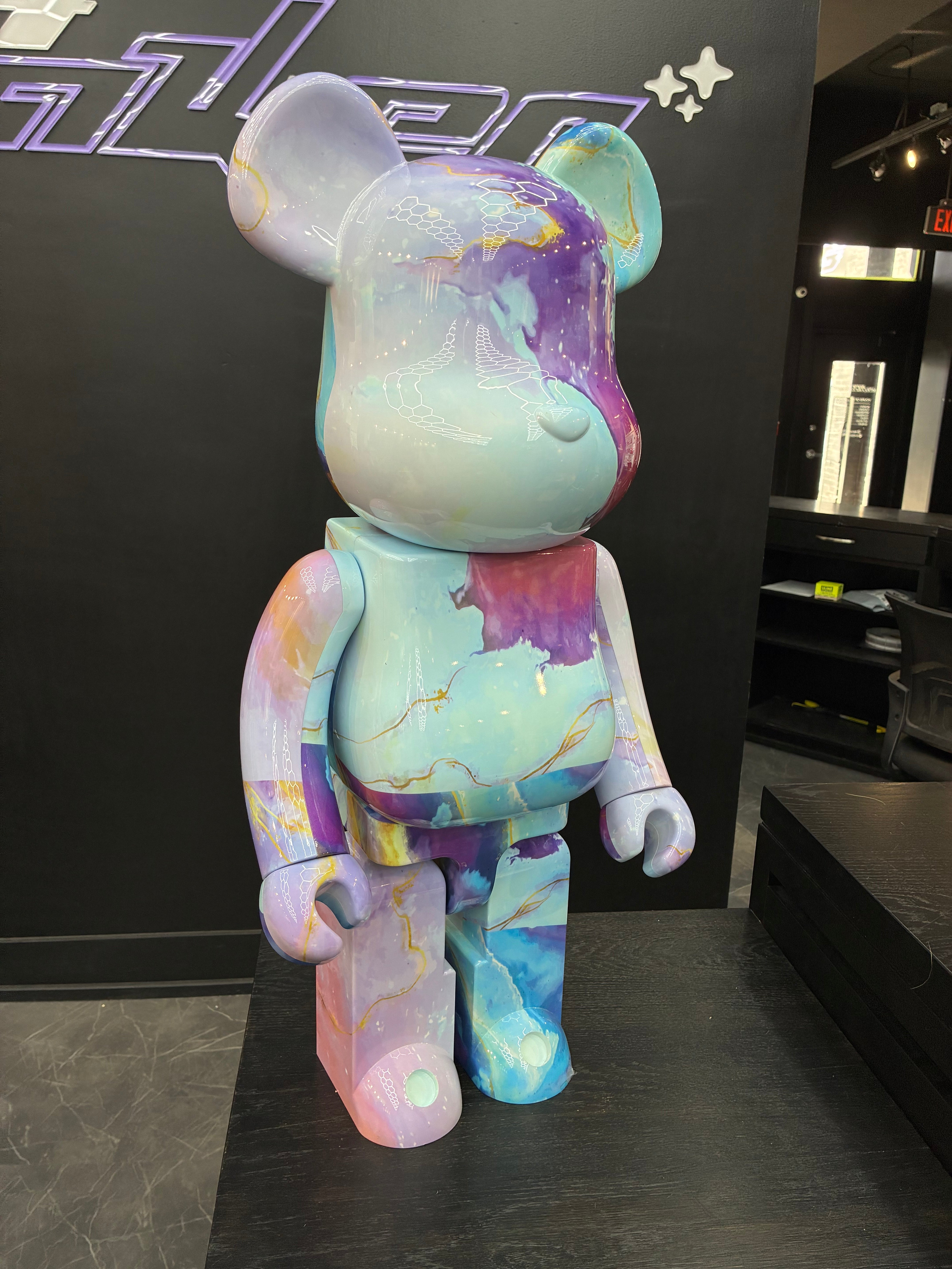 Bearbrick 1000% “Marble Pattern”