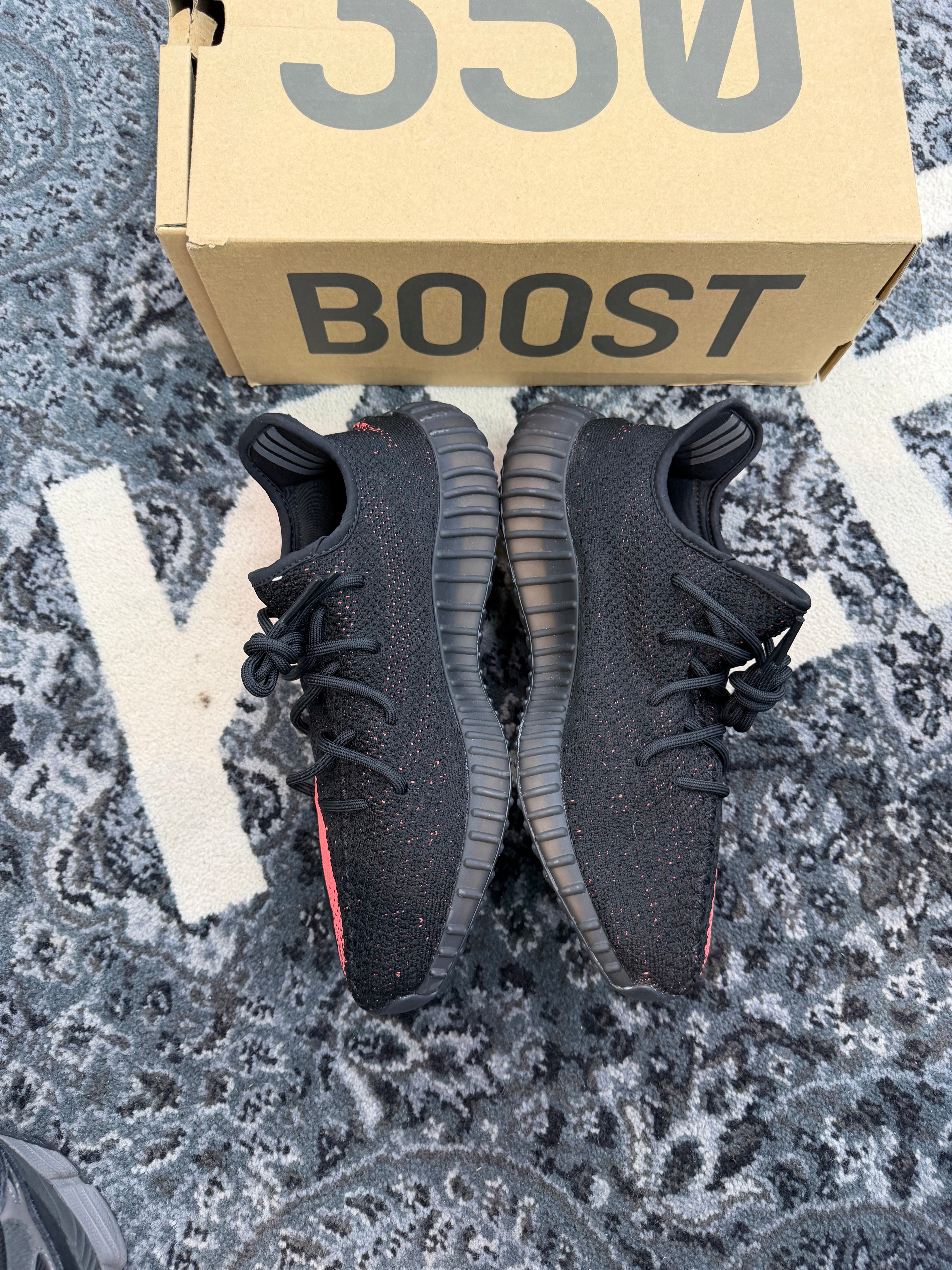 Yeezy 350 “Core Black Red”