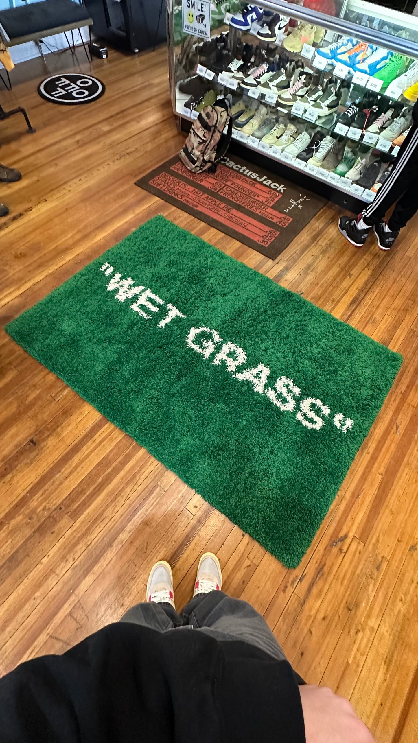 Wet Grass Rug