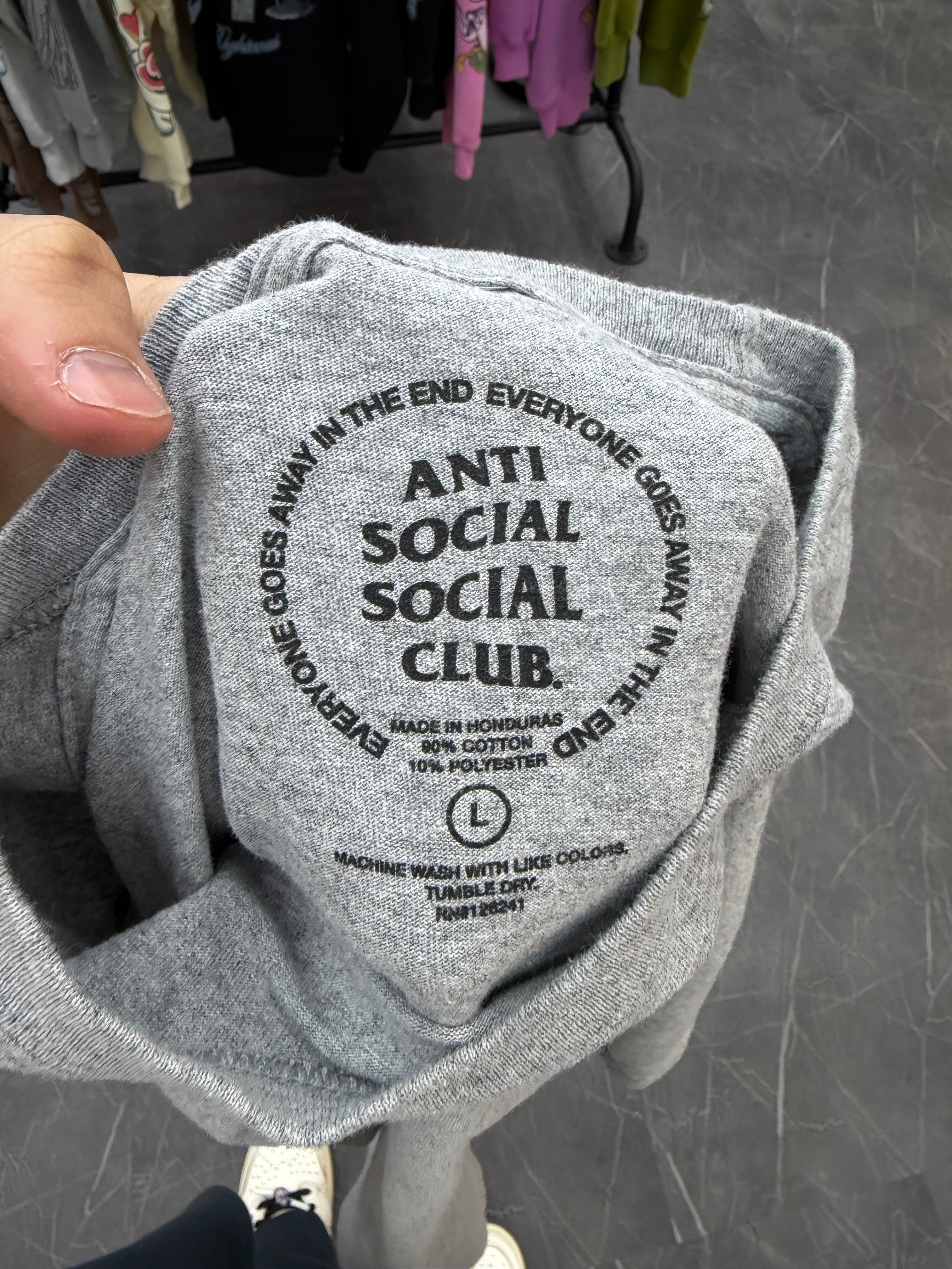 ASSC Blossom Tee “Grey”