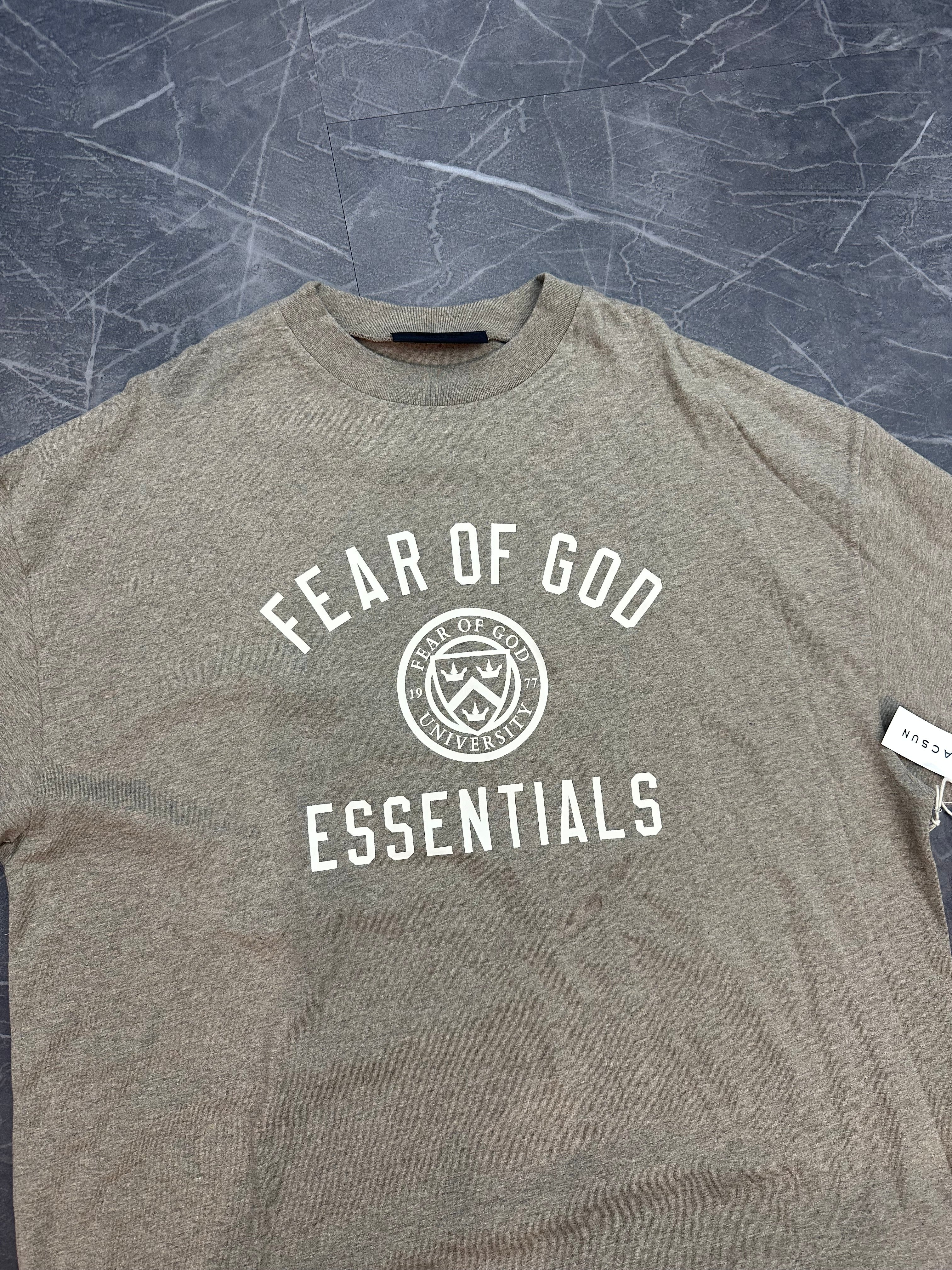 Fear Of God University Essentials Long Sleeve “Tan”