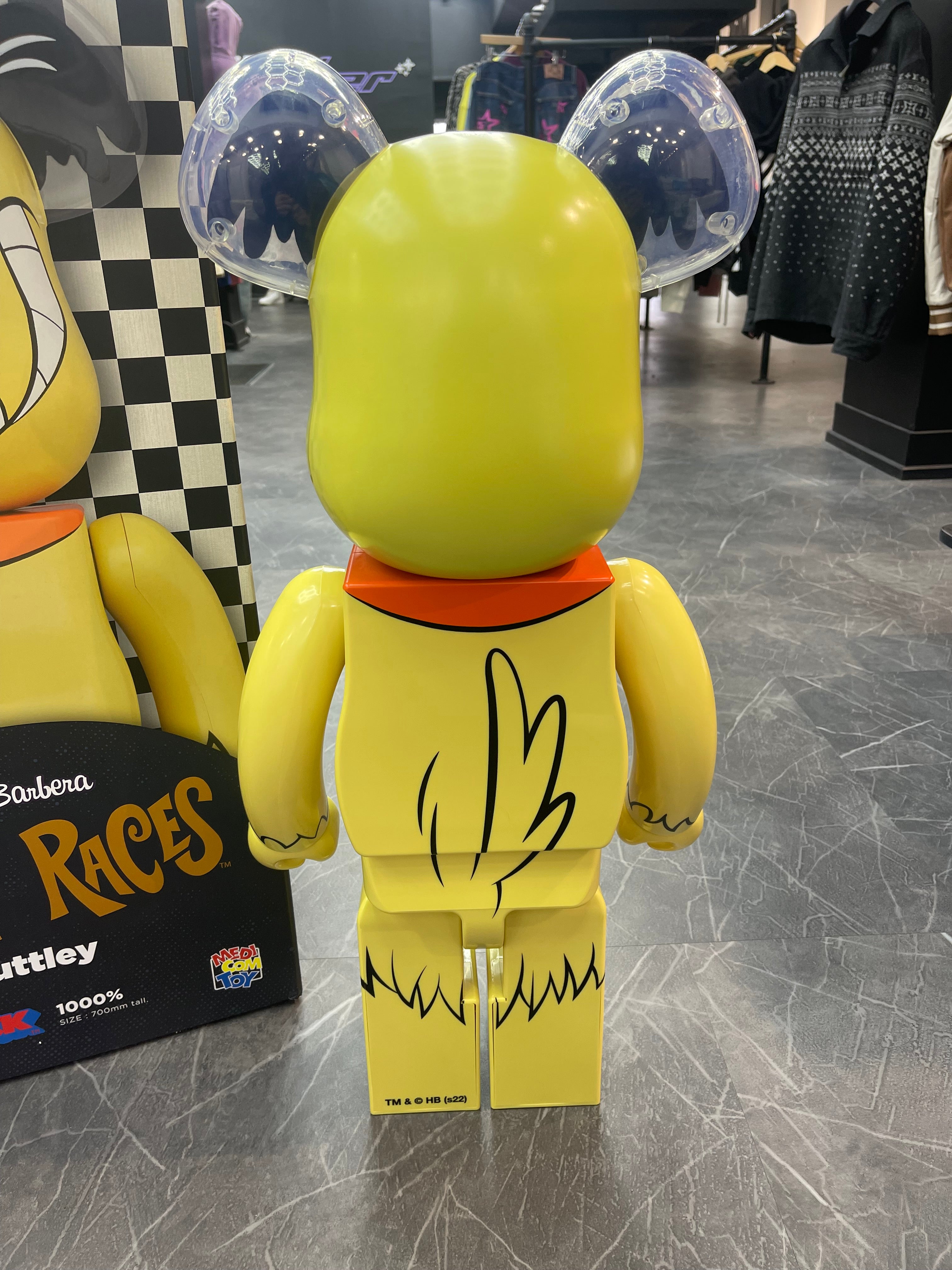 Bearbrick 1000% “Wackey Races Muttley”