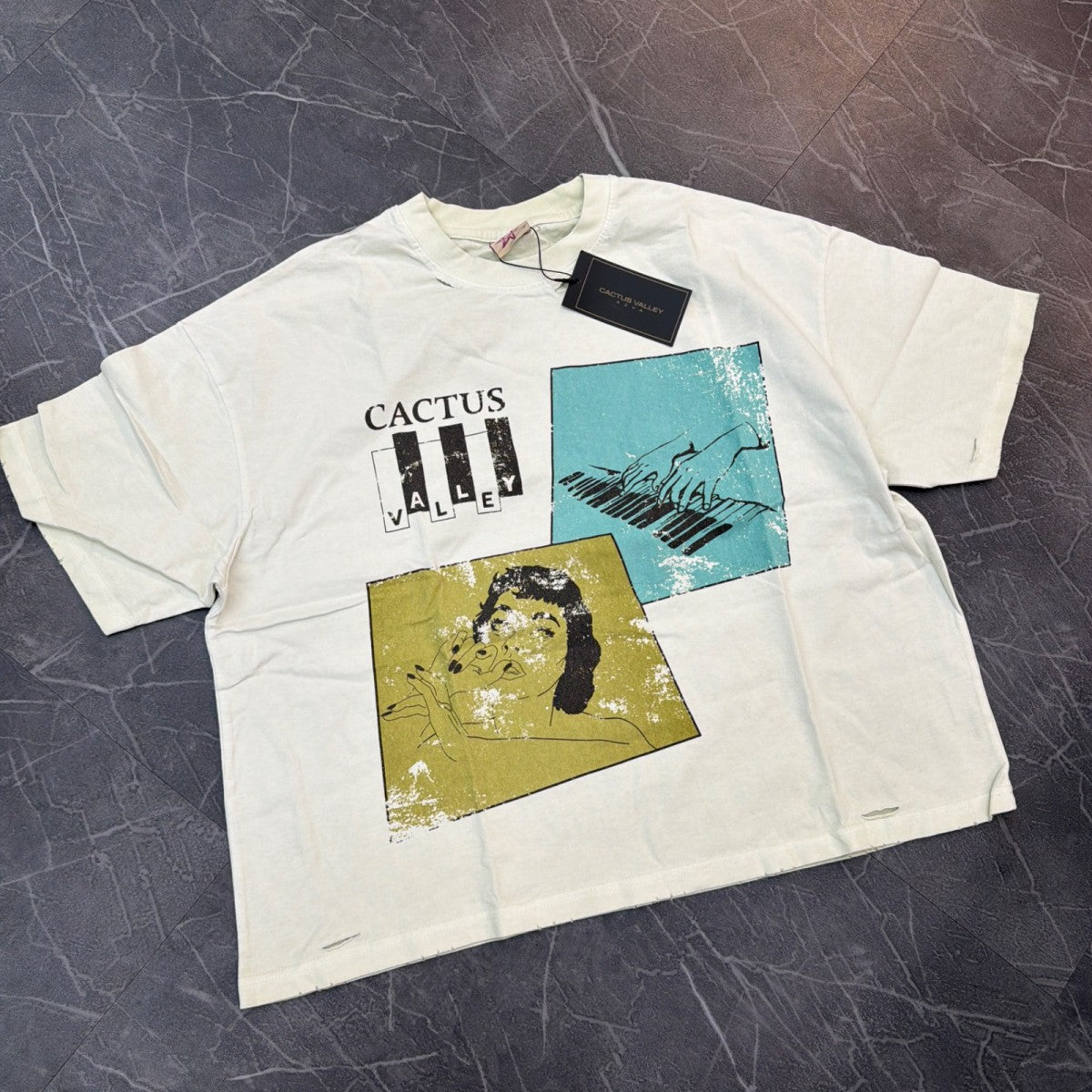 Cactus Valley Piano Tee