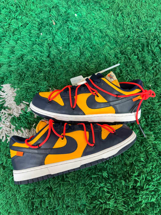 Off-White Dunk Low “University Gold”