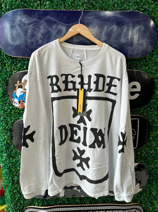 Rhude Long Sleeve “Deix Shield Oversized”